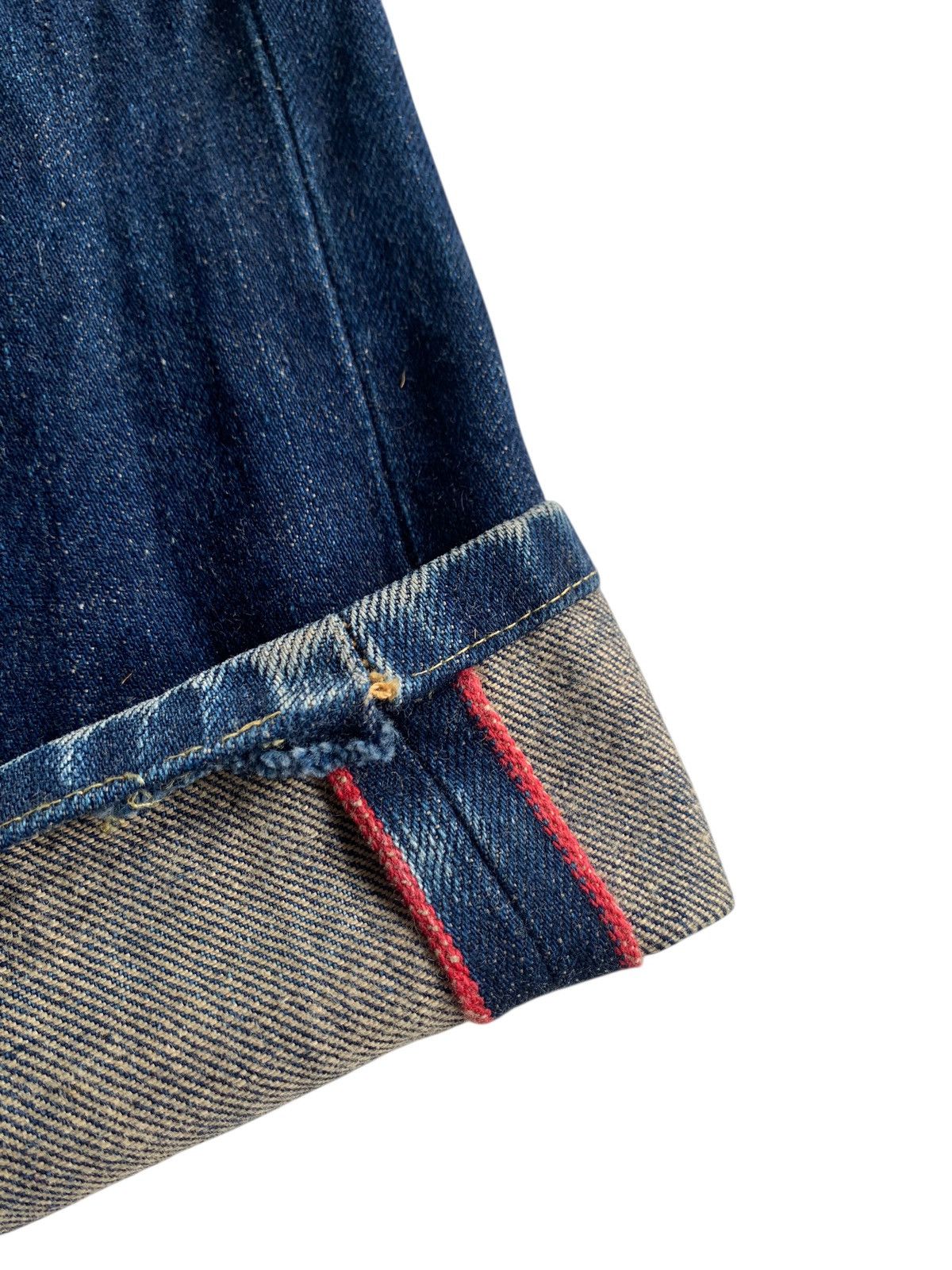 Kapital VINTAGE HOLLYWOOD RANCH MARKET SELVEDGE DISTRESSED DENIM Size US 32 / EU 48 - 10 Thumbnail