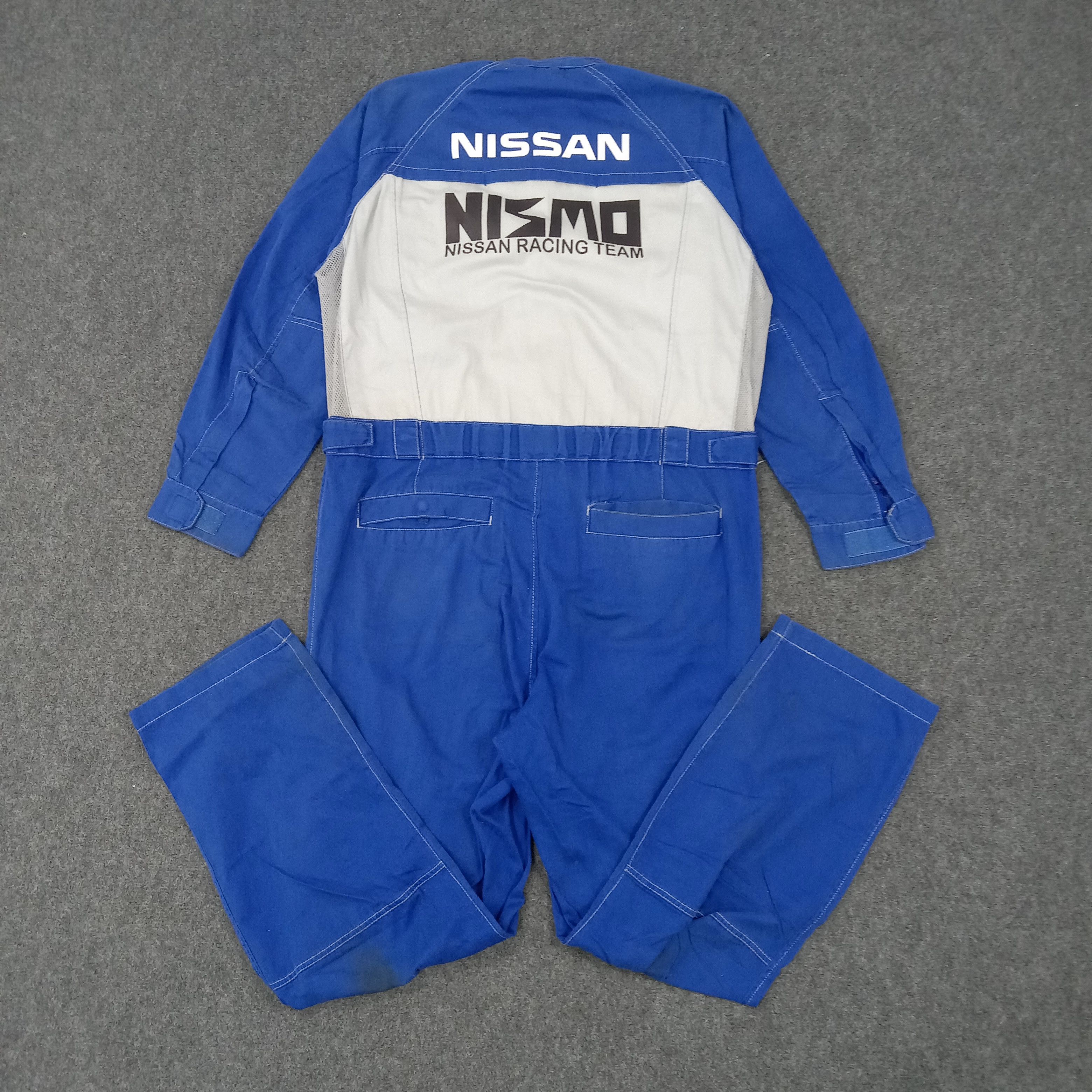 Japanese Brand × Vintage Nismo Nissan Japanese Racing Team Coverall Jacket Size US M / EU 48-50 / 2 - 1 Thumbnail