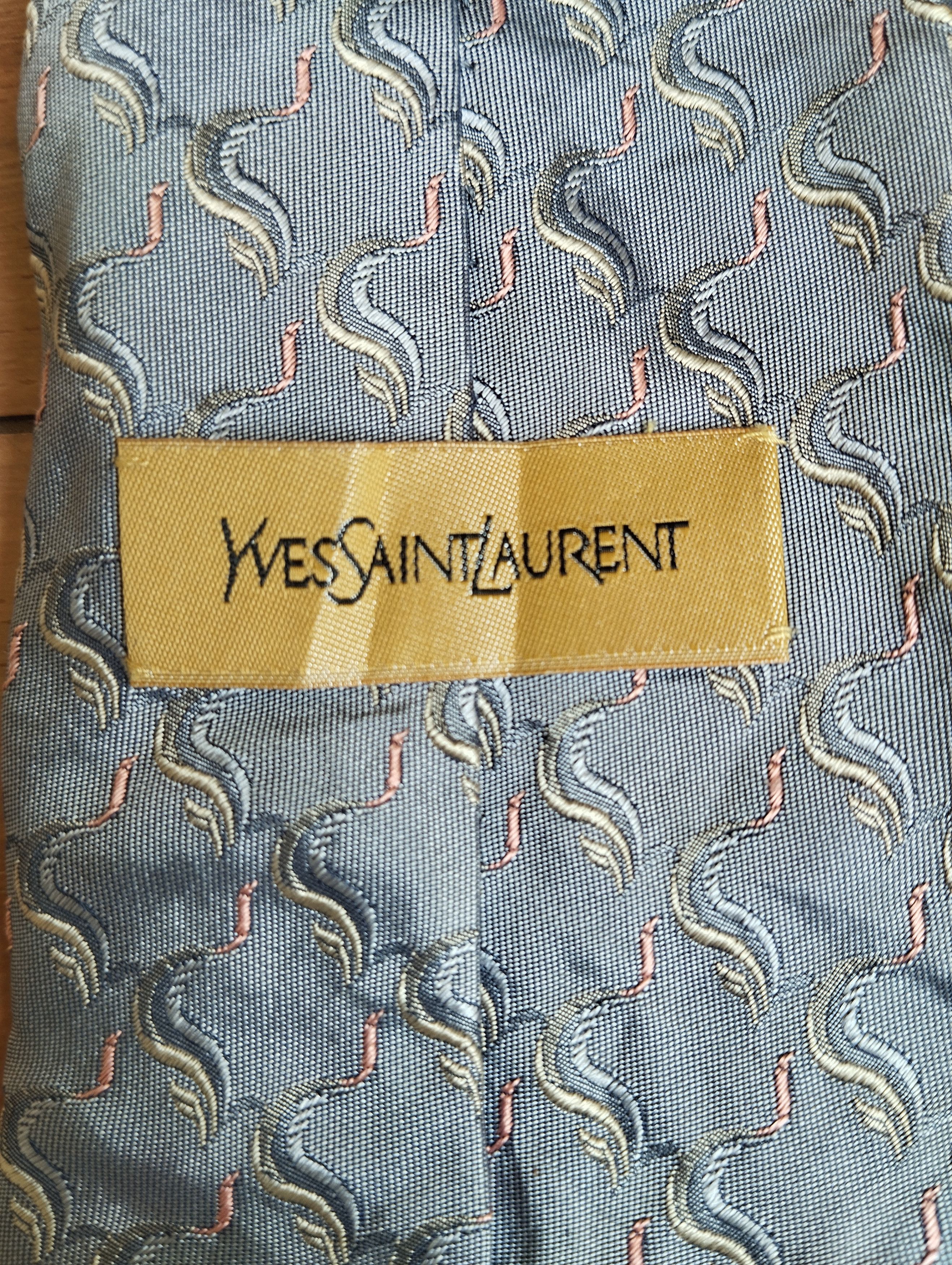 Yves Saint Laurent Yves Saint Laurent Tie Size ONE SIZE - 3 Thumbnail