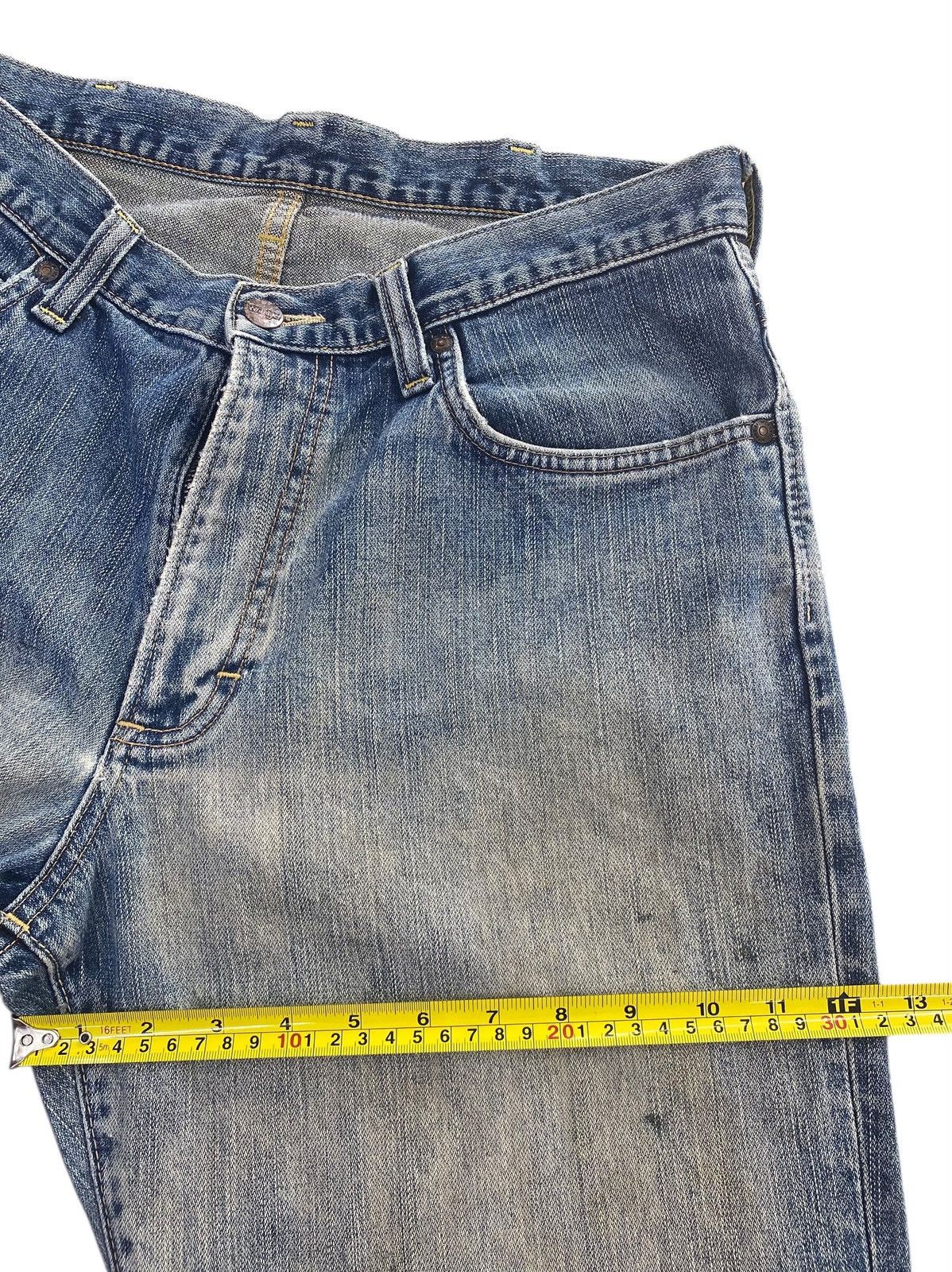 Wrangler Wrangler Mud Wash Denim Style Straight Leg Jeans Size US 32 / EU 48 - 7 Thumbnail