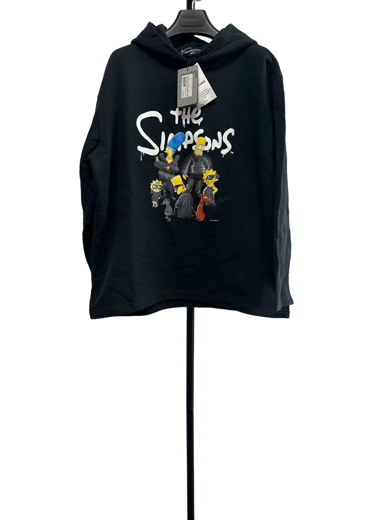 Balenciaga Balenciaga The Simpsons Graphic Hoodie M Size US M / EU 48-50 / 2 - 1 Thumbnail