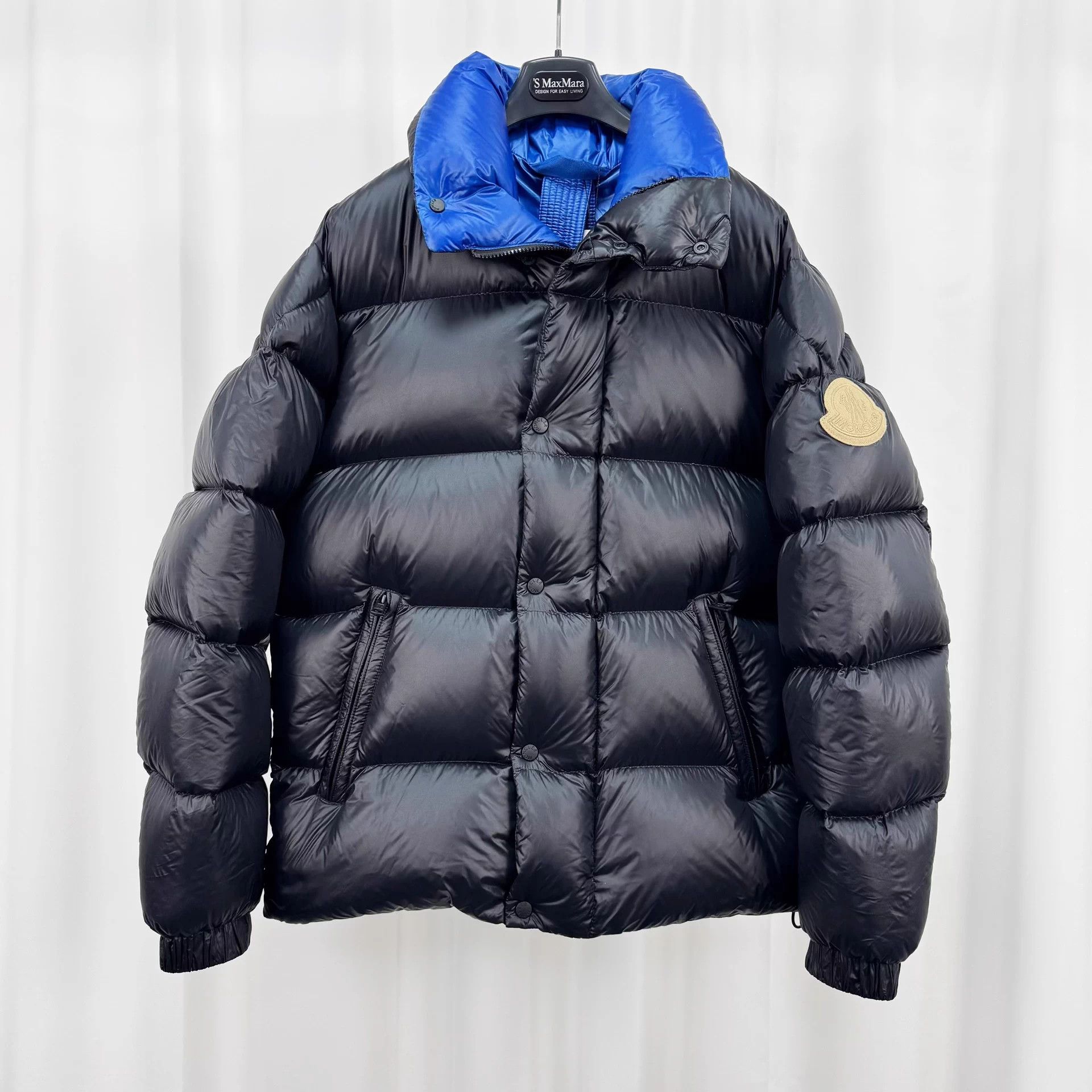 Moncler Moncler Dervox Logo Blue Down Jacket 4 Like New Size XL / US 12-14 / IT 48-50 - 1 Thumbnail