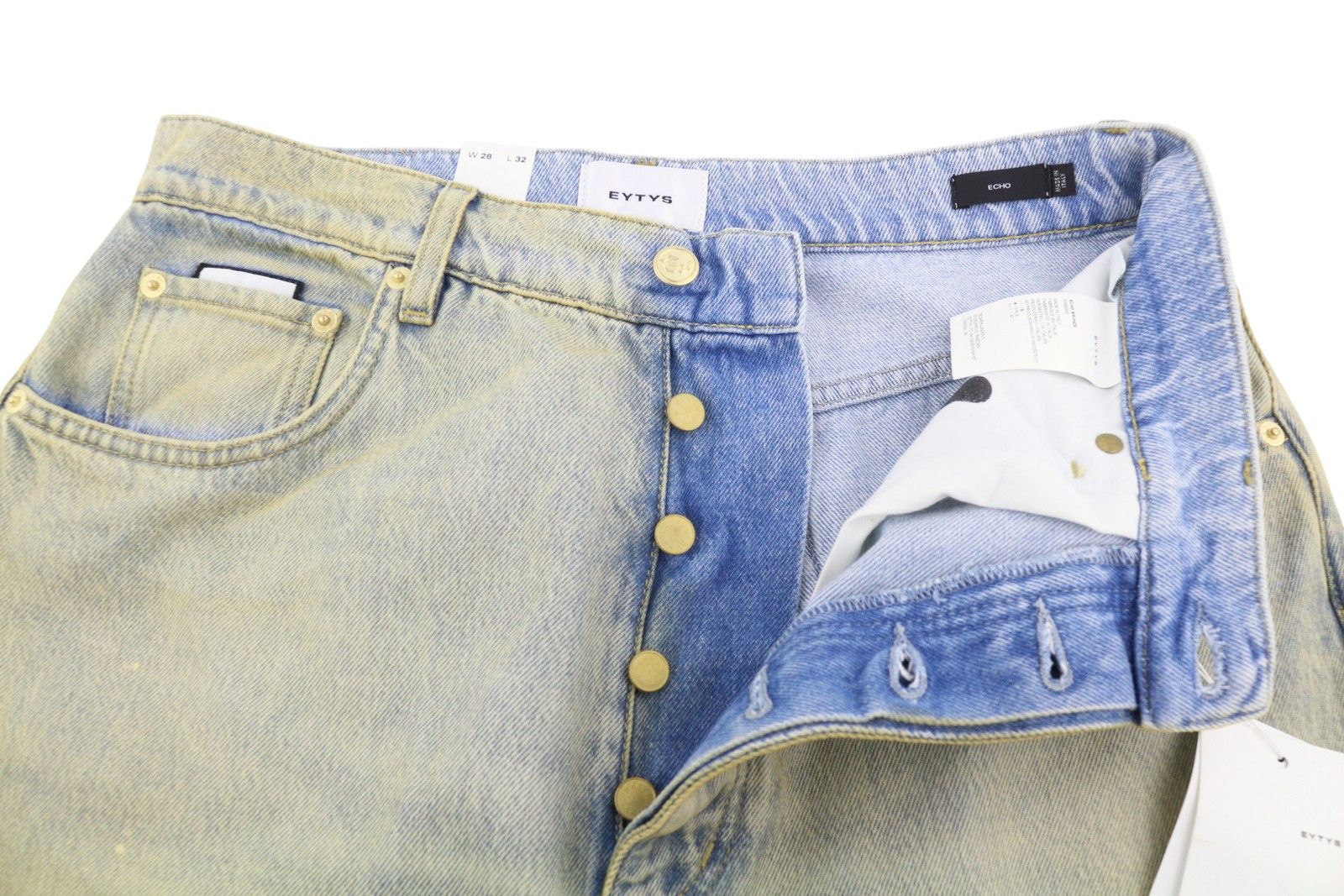 Eytys ECHO BRONZE ULTRA BAGGY W28/L32 Aged Look RRP370 88867 Size 28" / US 6 / IT 42 - 6 Thumbnail