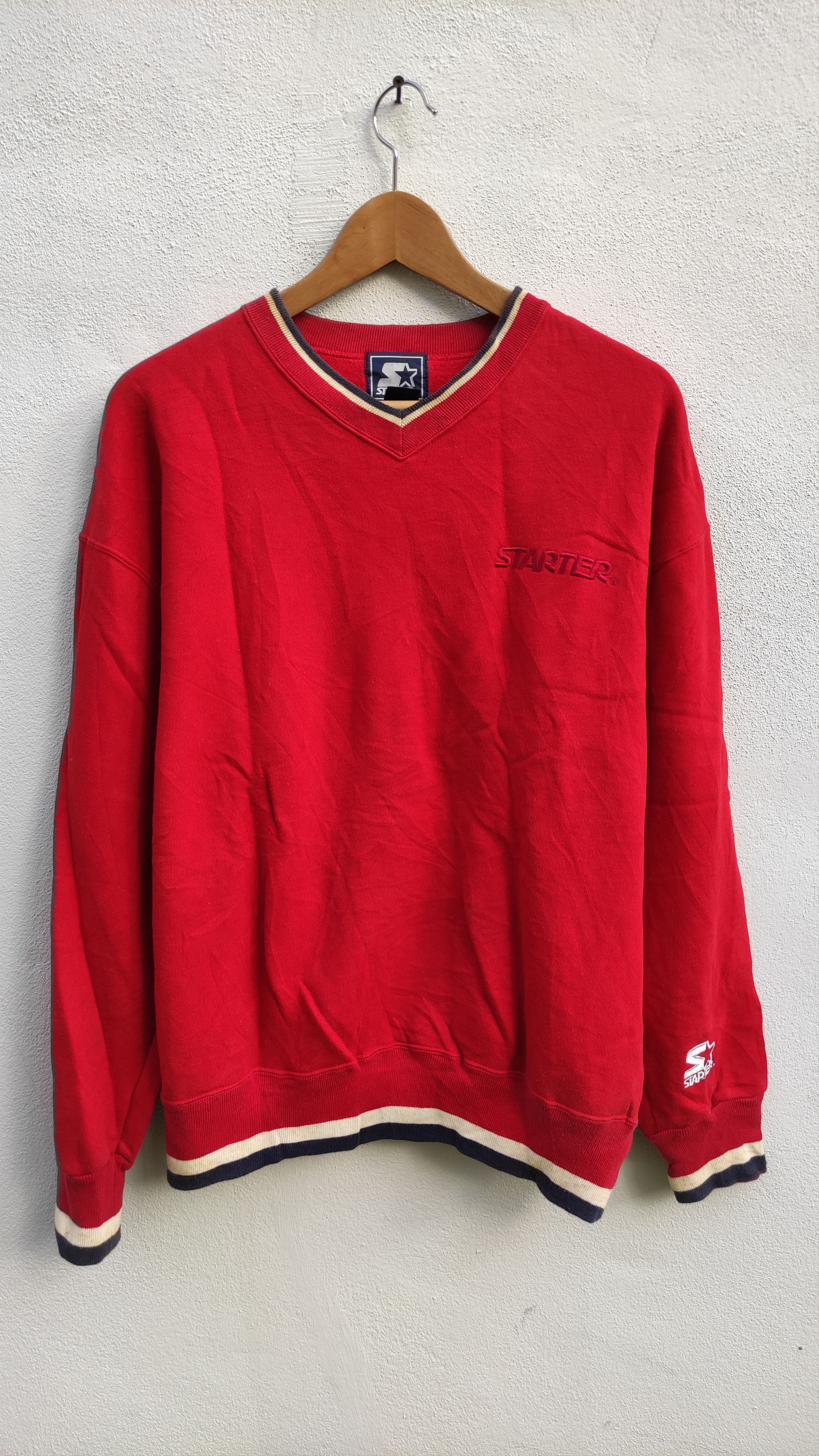 NHL × Starter 💥Vtg Starter American Sportswear Gear Sweaters Size US L / EU 52-54 / 3 - 1 Thumbnail