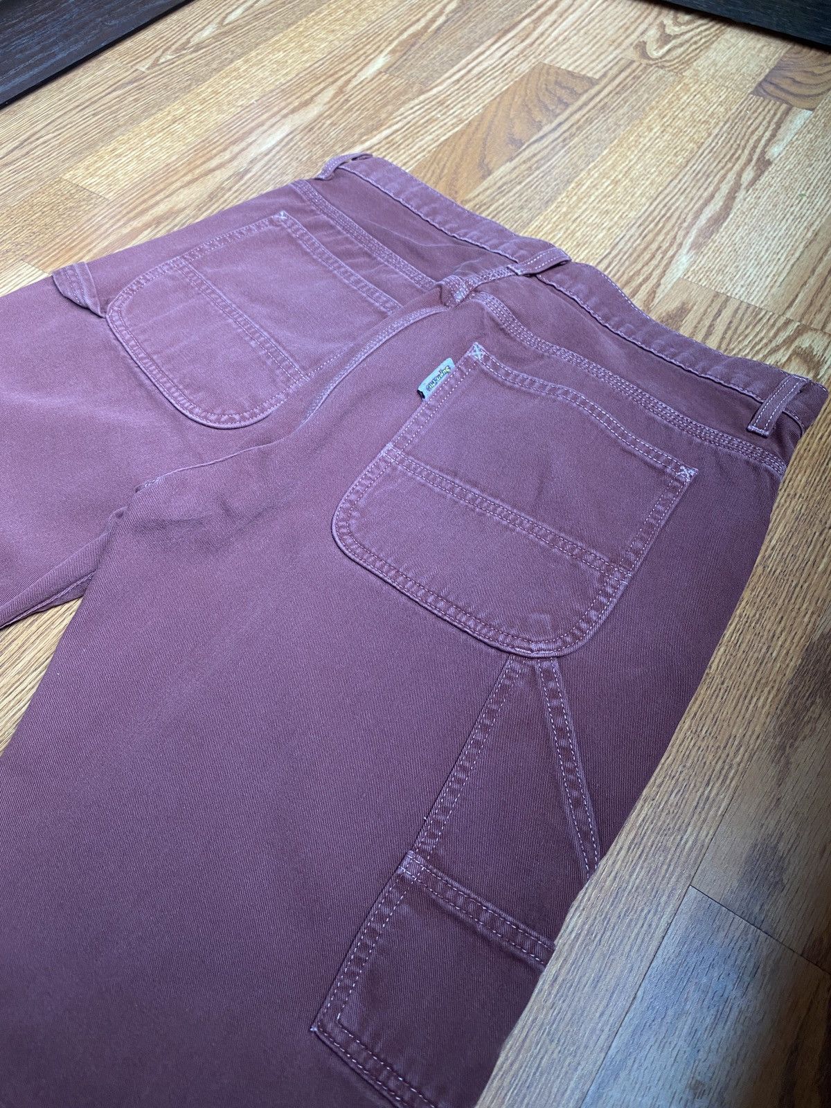 Supreme Supreme Burgundy Painter Pants Gonz Logo size 34 Size US 34 / EU 50 - 3 Thumbnail