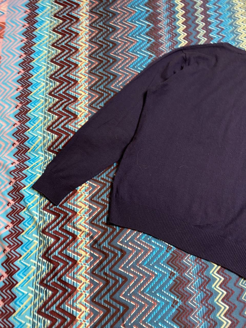 Zilli Blue Luxury Zilli Wool Cardigan Made In Italy Size US XL / EU 56 / 4 - 2 Thumbnail