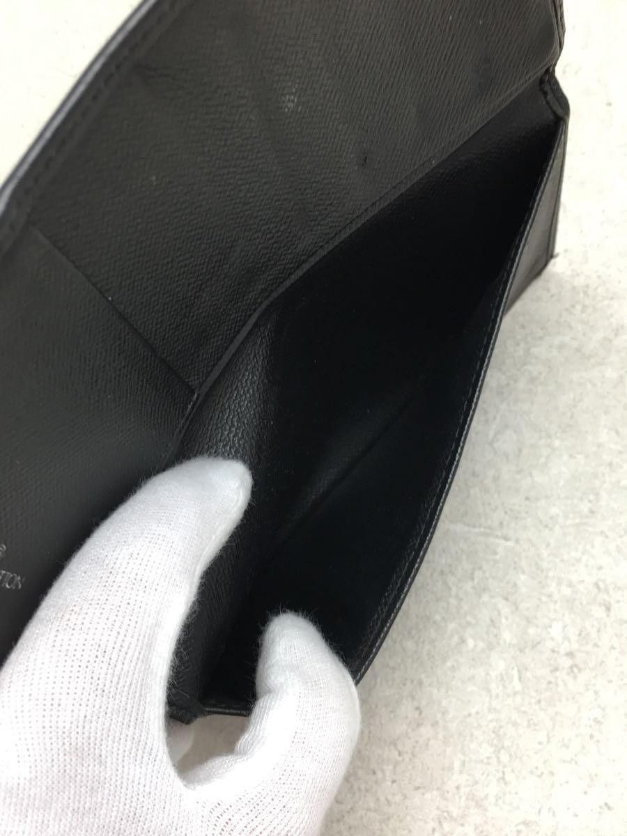 Louis Vuitton Louis Vuitton Taiga Porte Valeur Cartes Credit Black Size ONE SIZE - 5 Thumbnail