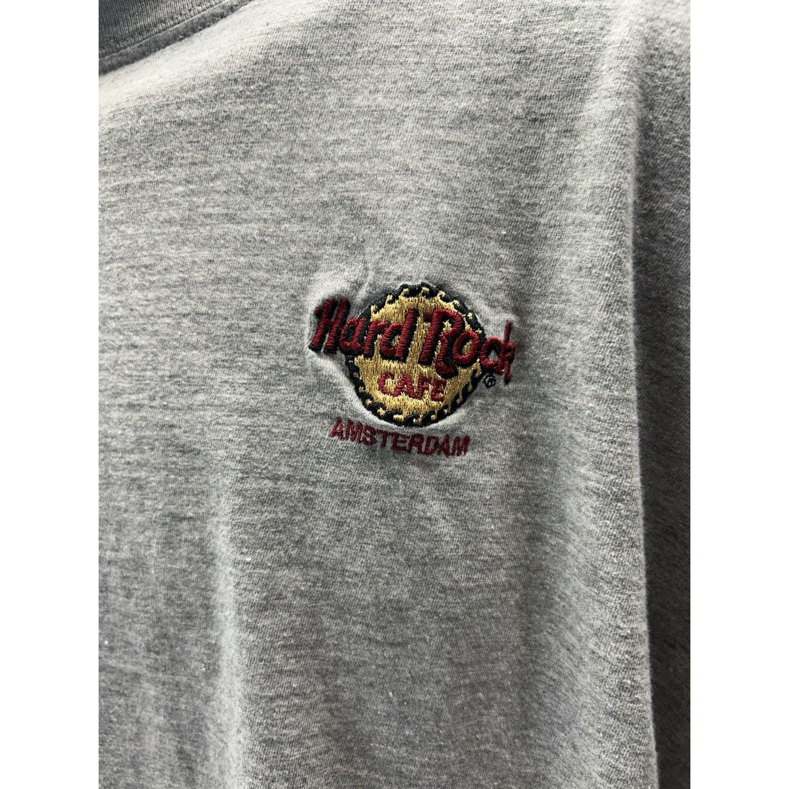 Hard Rock Cafe Vintage Hard Rock Cafe Amsterdam Shirt Size L Embroidered Size US L / EU 52-54 / 3 - 2 Thumbnail