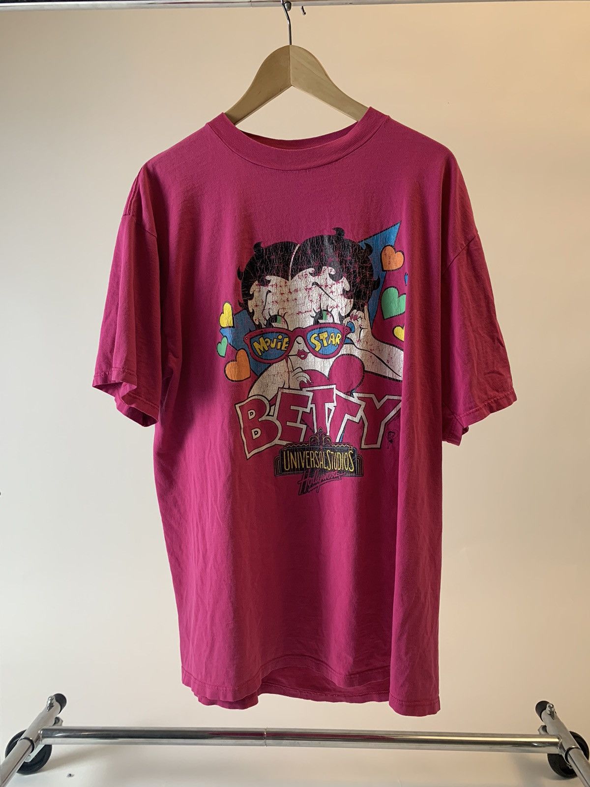 Vintage Vintage Betty Boop universal studios Hollywood shirt Size US XL / EU 56 / 4 - 1 Thumbnail