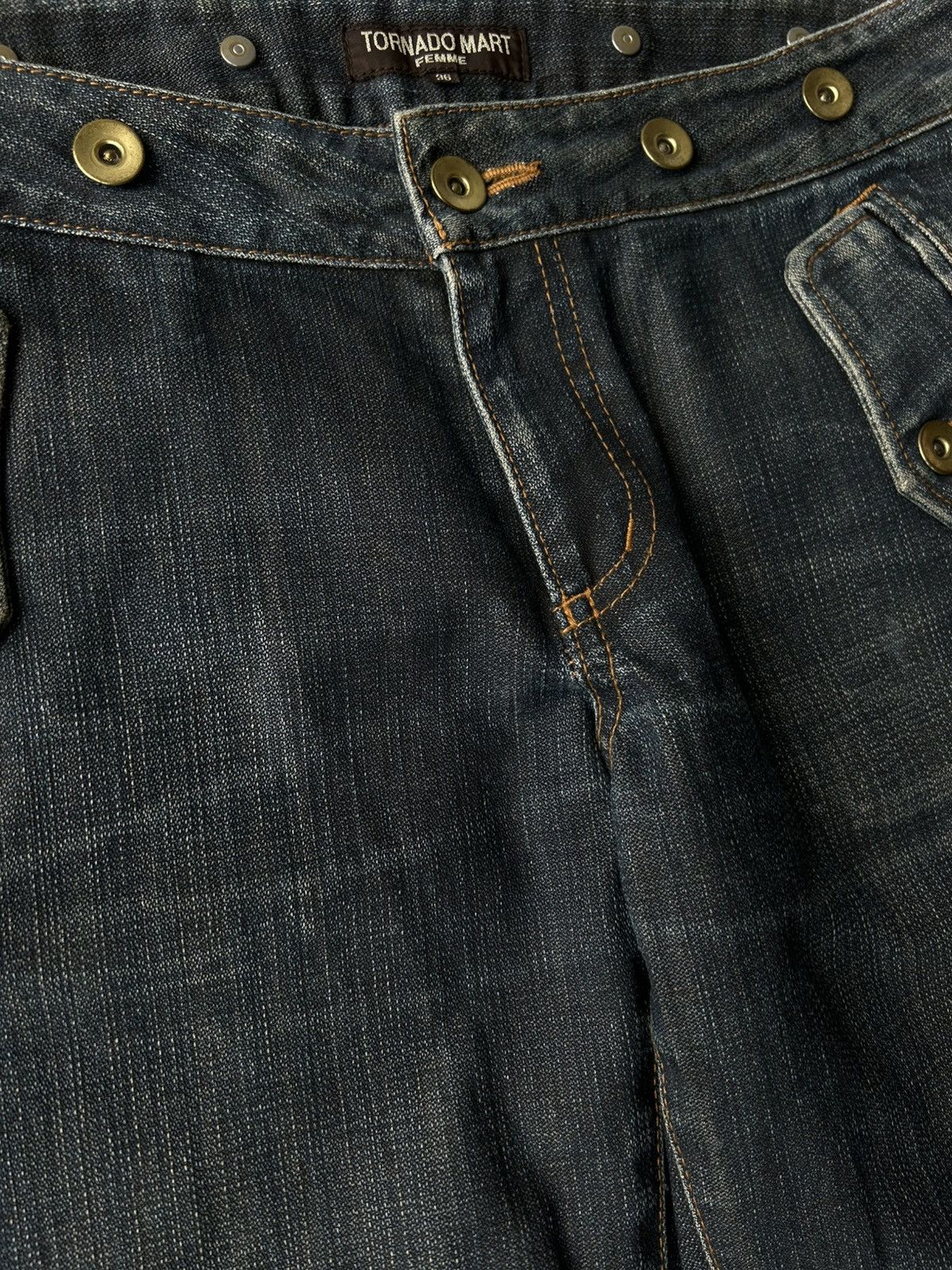Tornado Mart Tornado Mart Lose Flared Pants Size US 30 / EU 46 - 10 Thumbnail
