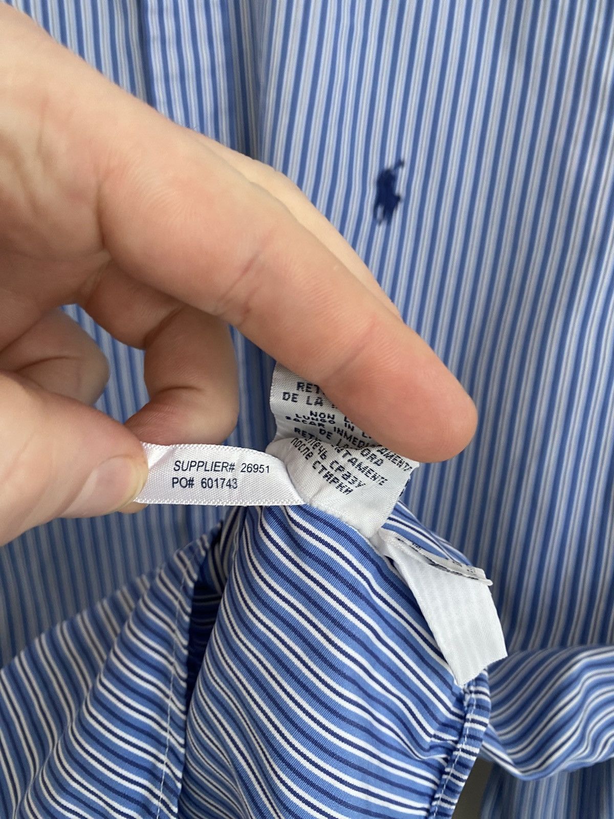 Polo Ralph Lauren Polo Ralph Lauren men's shirt Size US L / EU 52-54 / 3 - 6 Thumbnail