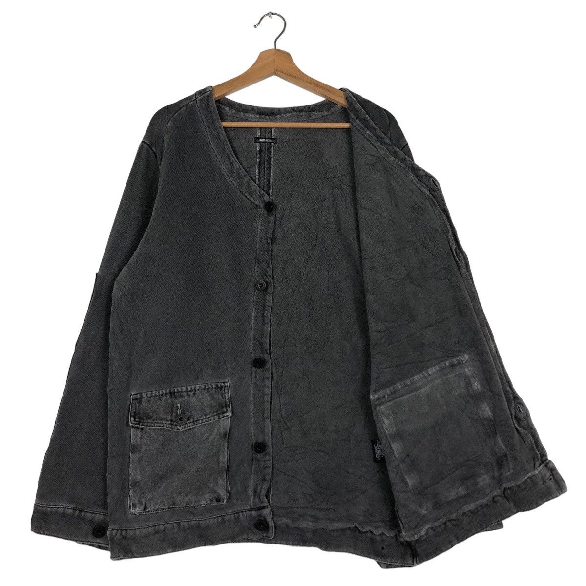 Issey Miyake 🔥Vintage Chore Cardigan Jacket Haze Japan Made Size US M / EU 48-50 / 2 - 11 Thumbnail