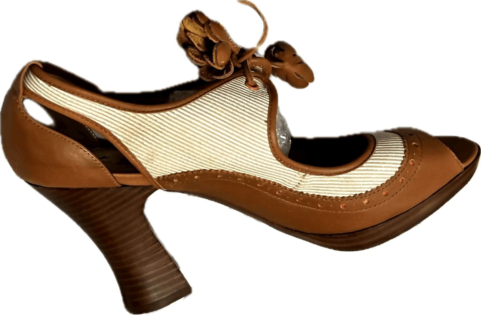 Anthropologie poetic license lace up bootie heel size 11 Size US 11 / IT 41 - 3 Thumbnail