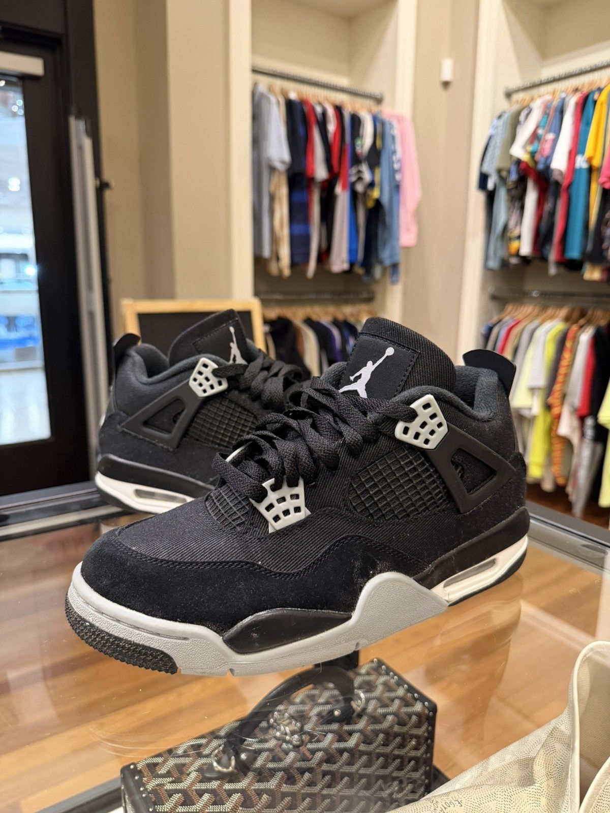 Jordan Brand Jordan 4 Retro SE ‘Black Canvas’ Size US 7.5 / EU 40-41 - 1 Thumbnail