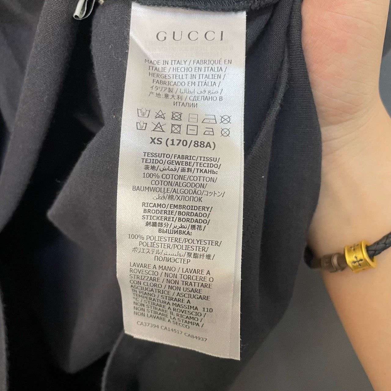 Gucci Black flag short sleeves 2501-Nextarrow