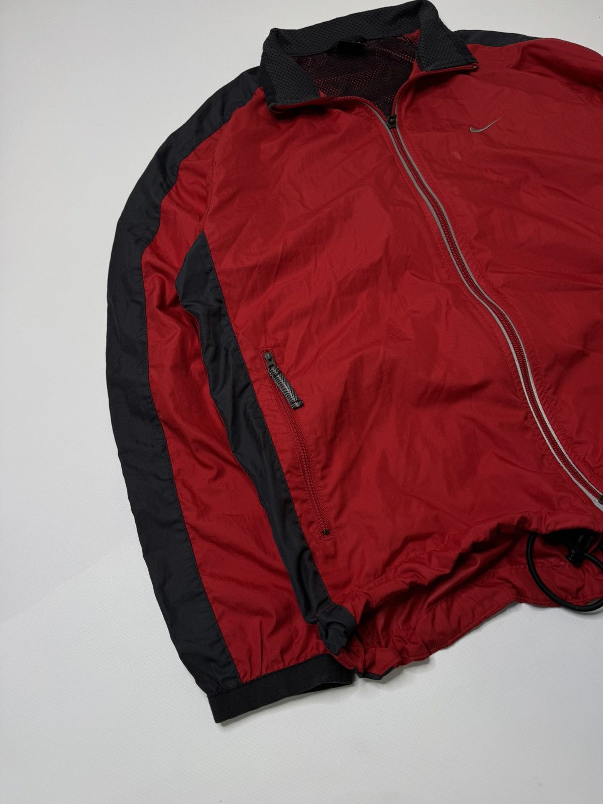 Nike Vintage 90s 00s Nike red light jacket windbreaker swag sk8 Size US M / EU 48-50 / 2 - 6 Thumbnail