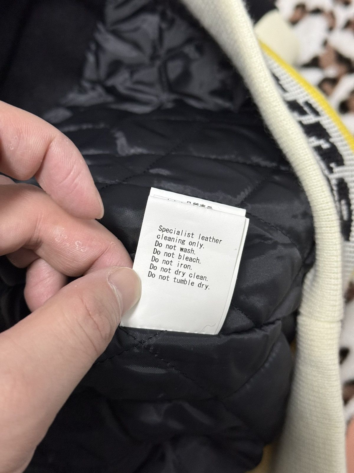A$AP Rocky × Human Made Human made asap rocky awage human testing varsity jacket Size US M / EU 48-50 / 2 - 11 Thumbnail