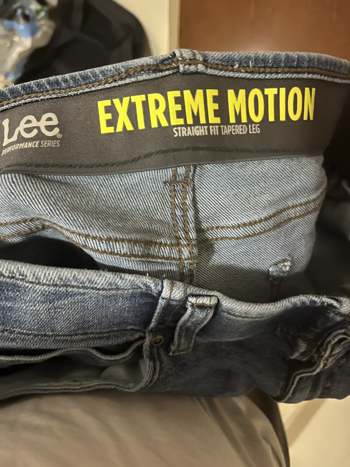 Lee Lee Straight Fit Jeans Size US 34 / EU 50 - 3 Thumbnail