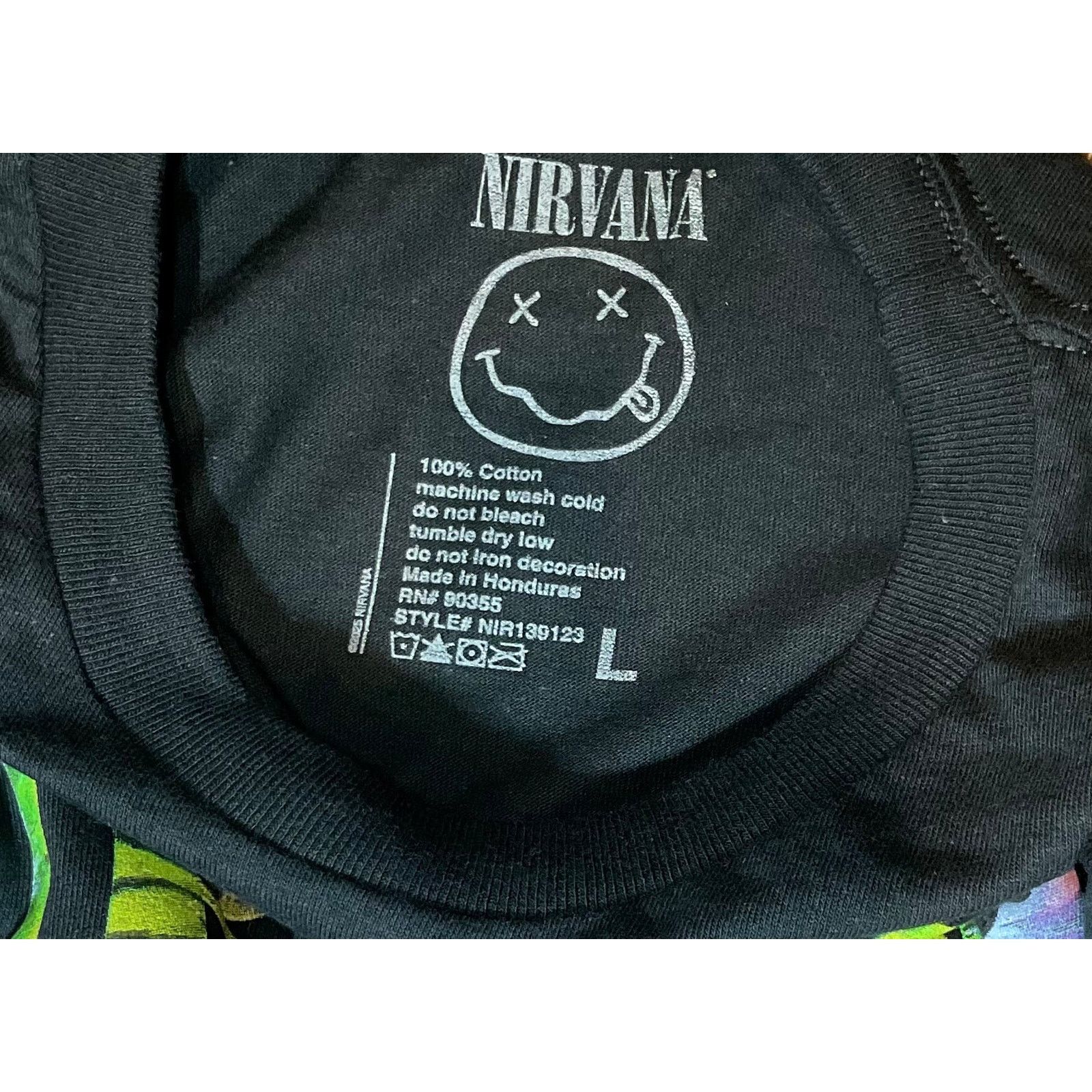 Other 🎸 Nirvana Tie-Dye Spiral Long Sleeve Tee (Multiple Sizes) Size US XL / EU 56 / 4 - 5 Thumbnail