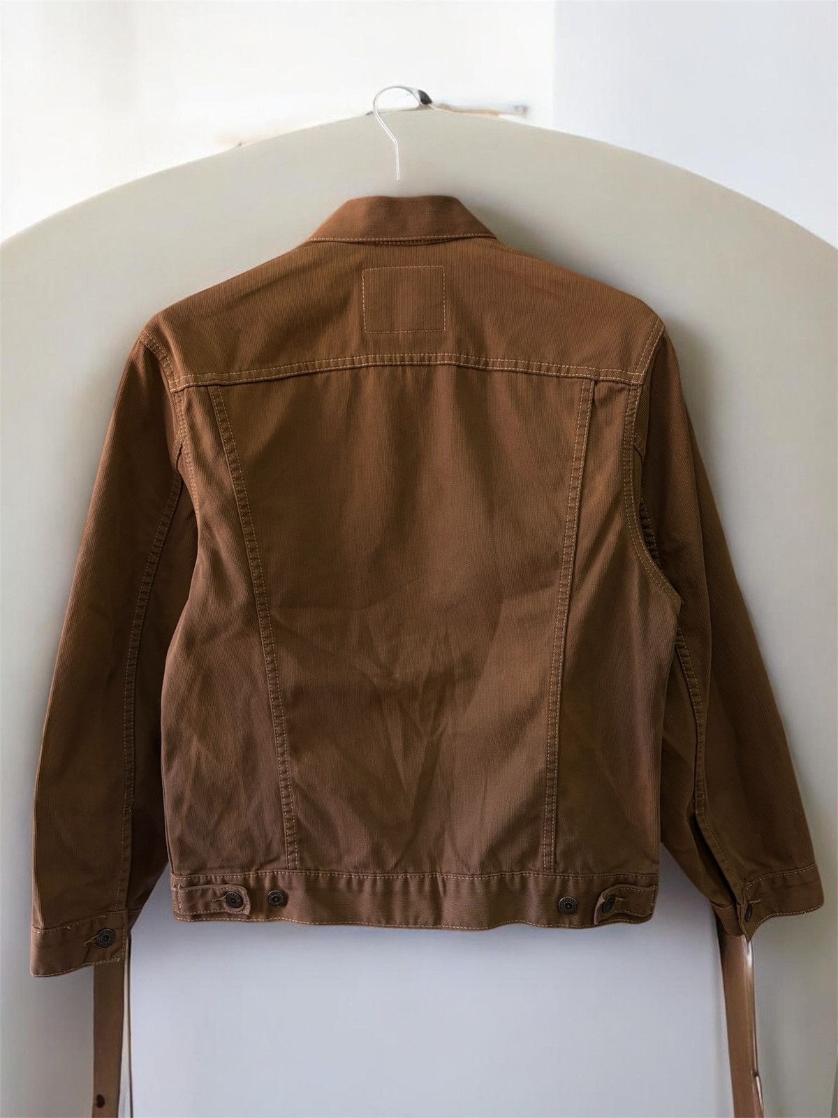 Levi's Vintage Levi’s 70503 Brown Canvas Trucker Jacket S Size US S / EU 44-46 / 1 - 2 Thumbnail