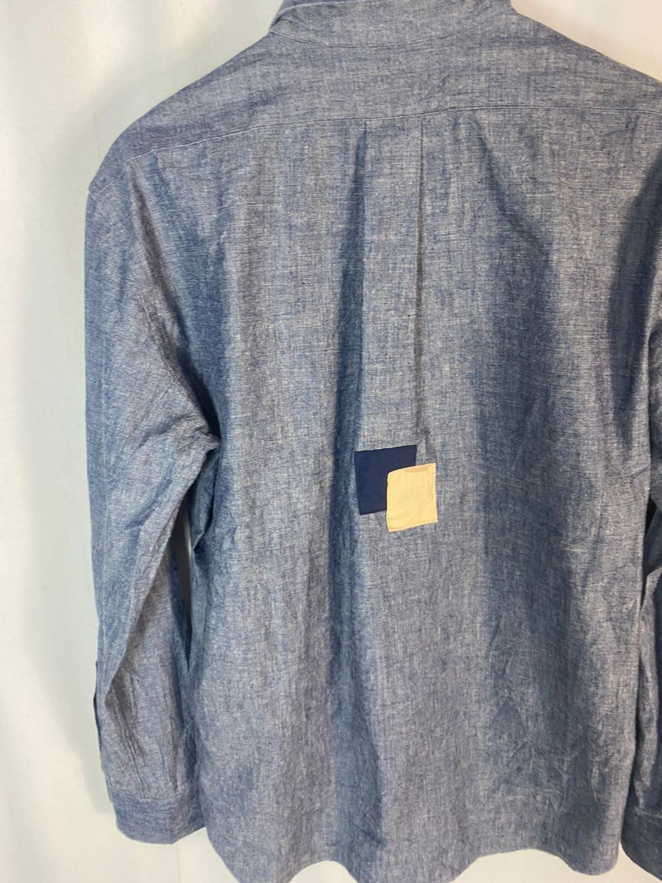 Japanese Brand × Manual Alphabet Menual alphabet selvedge button up shirt with patchwork Size US M / EU 48-50 / 2 - 11 Thumbnail