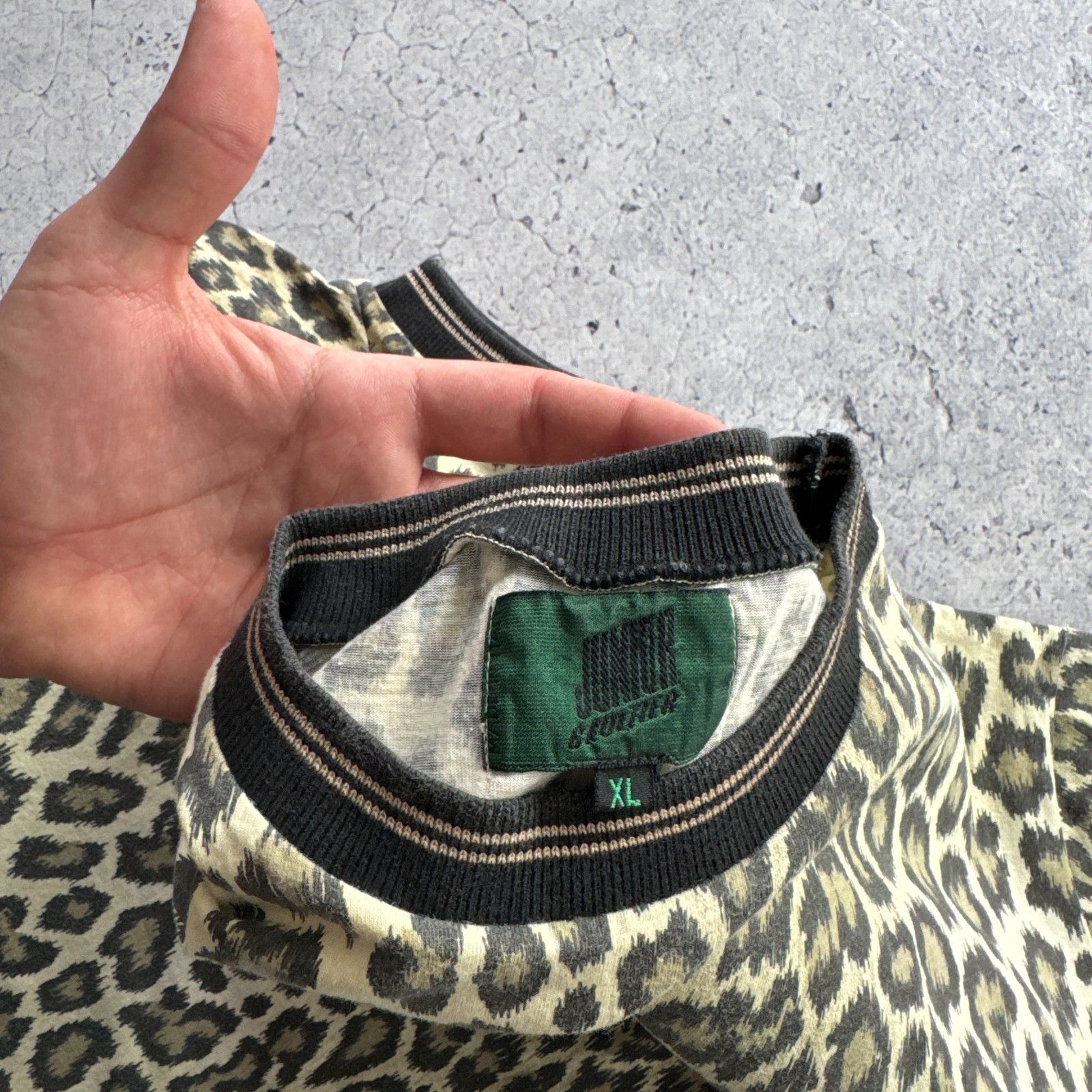 Jean Paul Gaultier Vintage Jean Paul Gaultier Junior Leopard 80s T Shirt Womens Size XL / US 12-14 / IT 48-50 - 7 Thumbnail