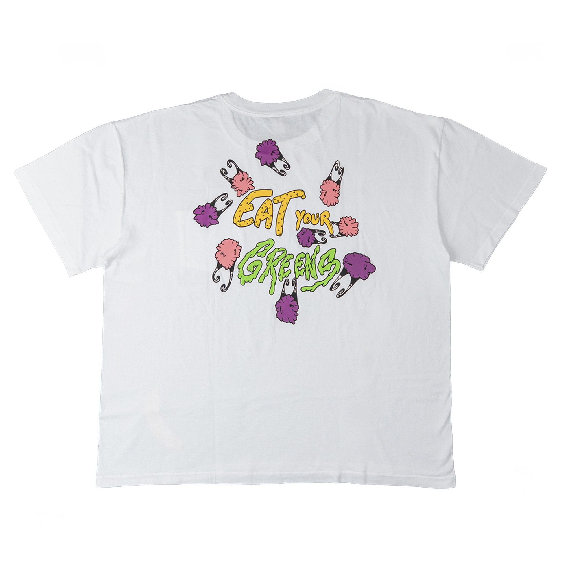 Matty Boy Anti Promo Eat Your Greens Logo Short Sleeve Tee Shirt Whit Size US XL / EU 56 / 4 - 1 Thumbnail