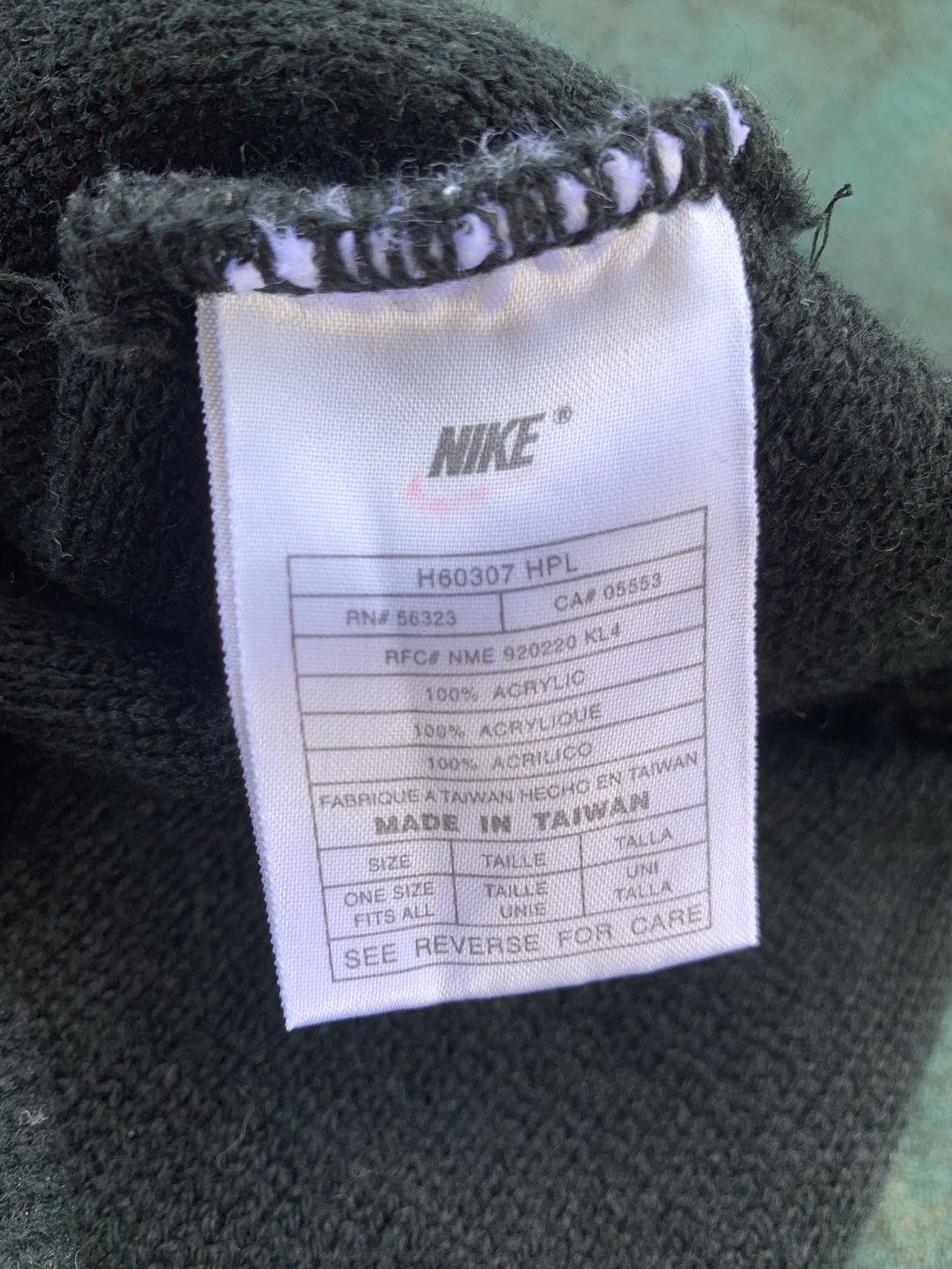 Nike Nike vintage 90's Beanie Hat Size ONE SIZE - 2 Thumbnail