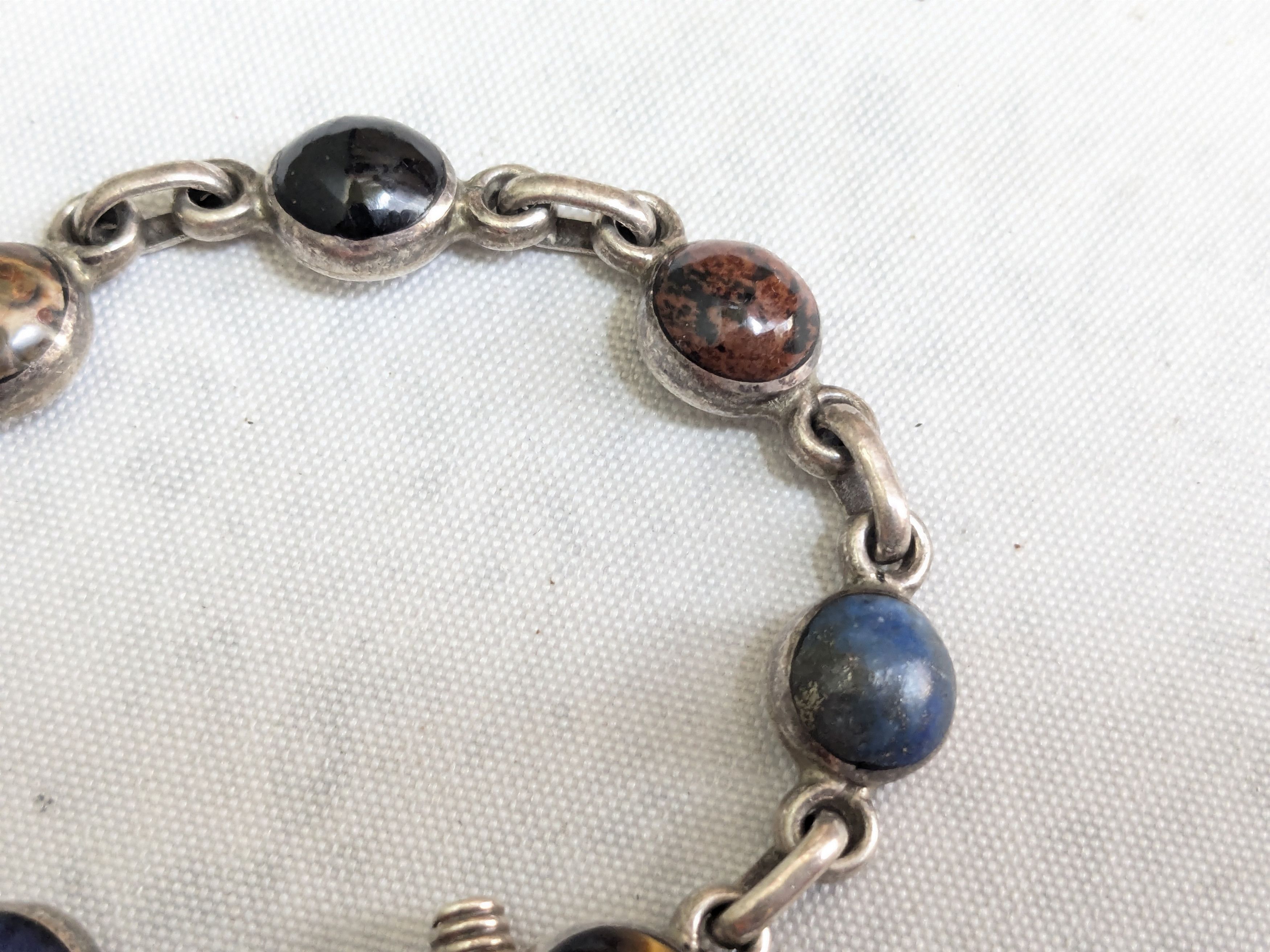 Vintage Vintage Taxco Sterling Silver Bracelet Taxco 7.25" Mexico Size ONE SIZE - 2 Thumbnail