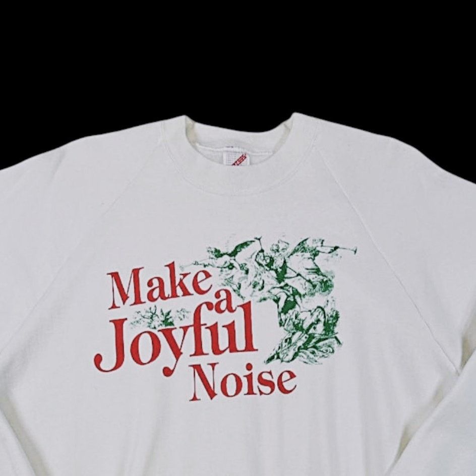 Jerzees Jerzees Christmas Sweater in White | Size XXL Size US XXL / EU 58 / 5 - 3 Thumbnail