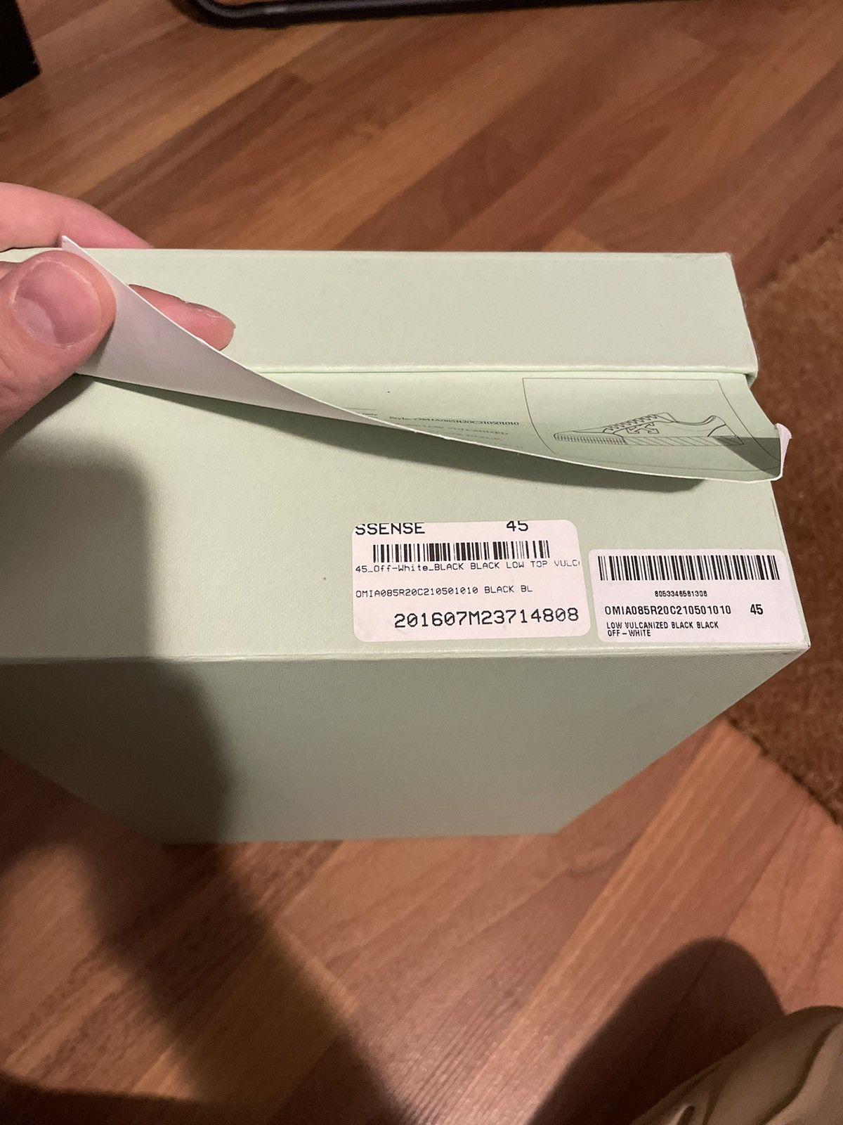 Off-White Off-white Low Volcanized Sneakers Size US 12 / EU 45 - 11 Thumbnail