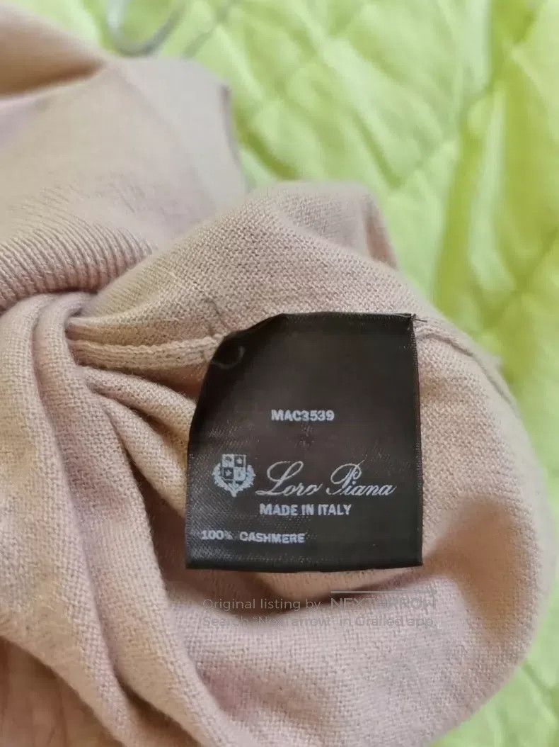 Loro Piana Loro Piana 100% cashmere high neck ribbed knit top Size XS / US 0-2 / IT 36-38 - 7 Thumbnail