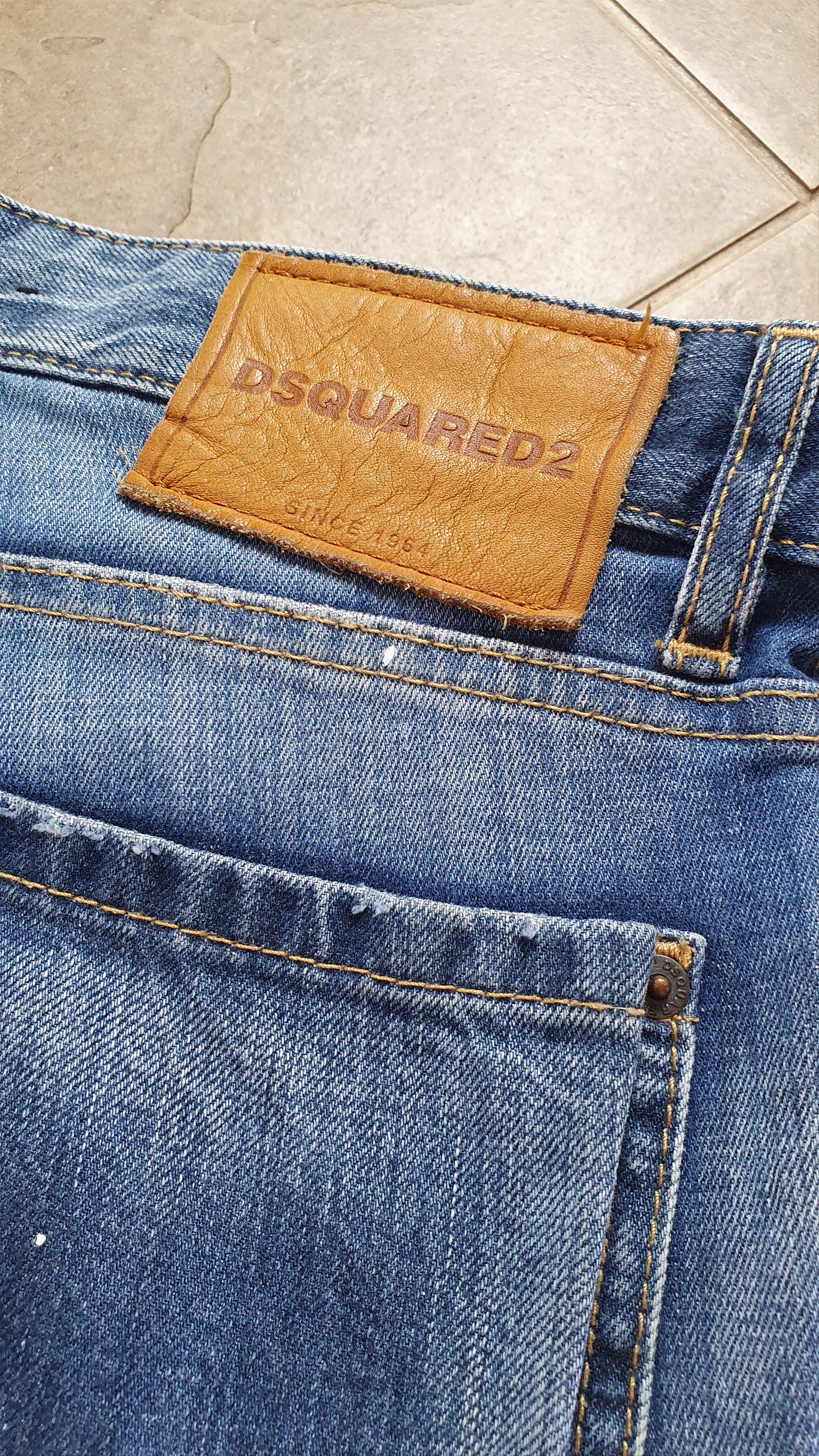 Dsquared2 Vintage men's Denim Dsquared2 Caten Brothers Rare Jeans Size US 36 / EU 52 - 5 Thumbnail