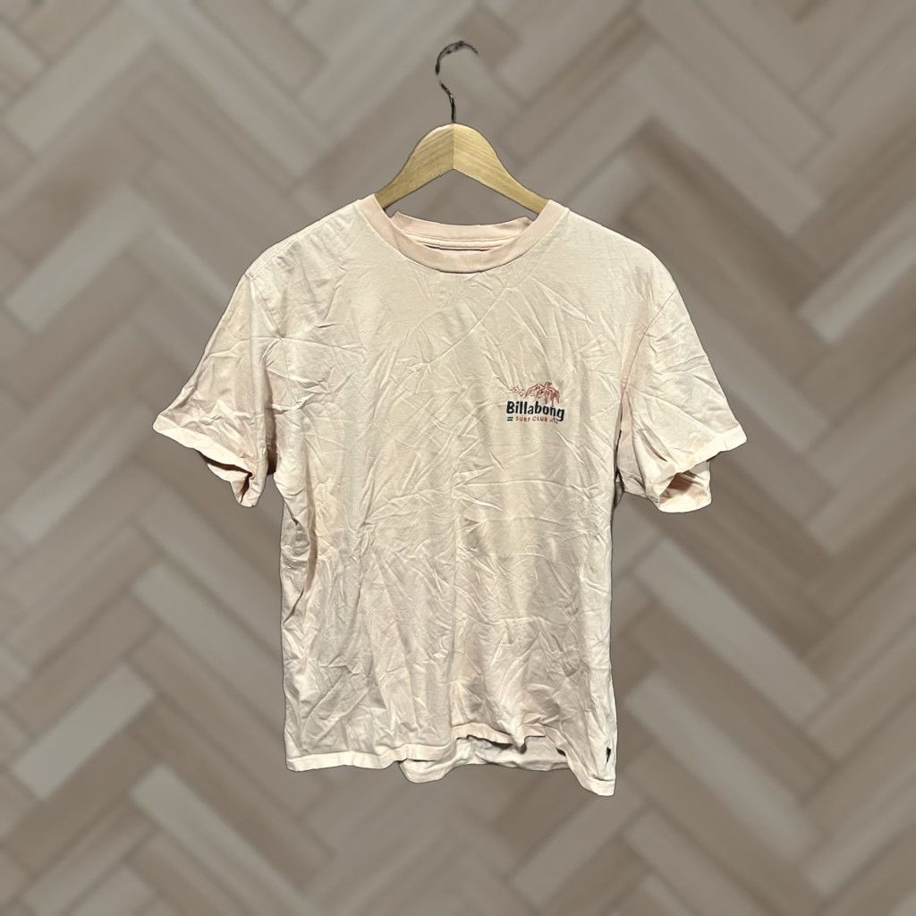 Billabong Billabong T-Shirt Mens Peach Short Sleeve Surf Club Graphic Size L Orange Size US L / EU 52-54 / 3 - 1 Thumbnail