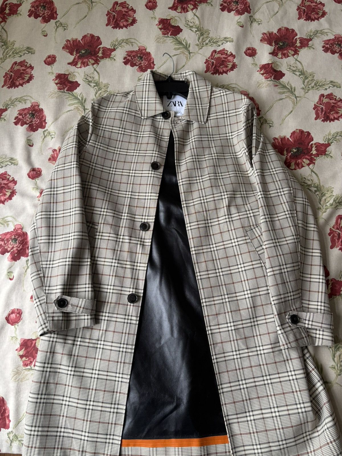Zara Zara Men’s Long Car Coat - Small Size US S / EU 44-46 / 1 - 1 Thumbnail