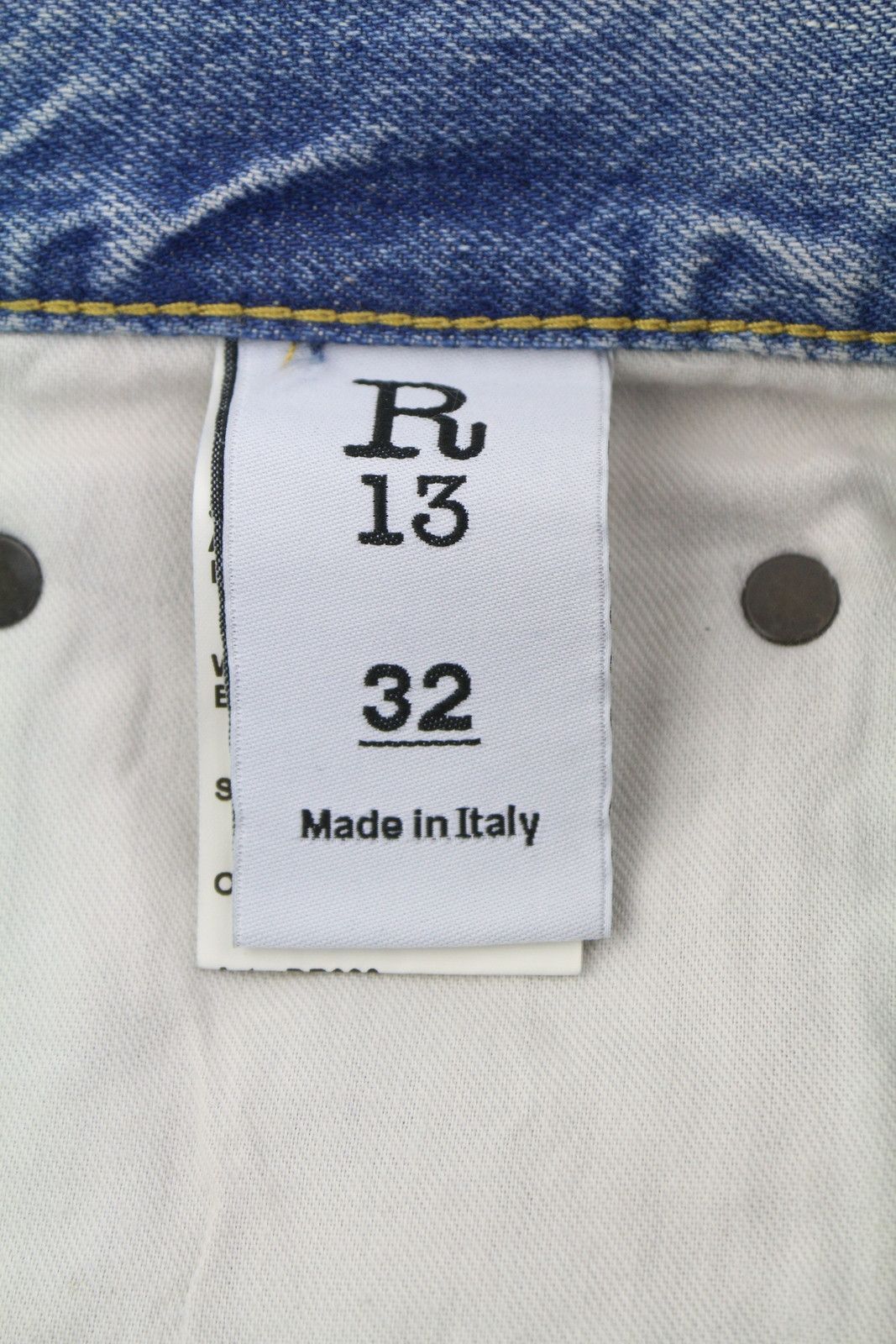 R13 WAYNE ARTICULATED KNEE 32 Merrin Blue PF25 Relaxed 86654 Size 32" / US 10 / IT 46 - 8 Thumbnail