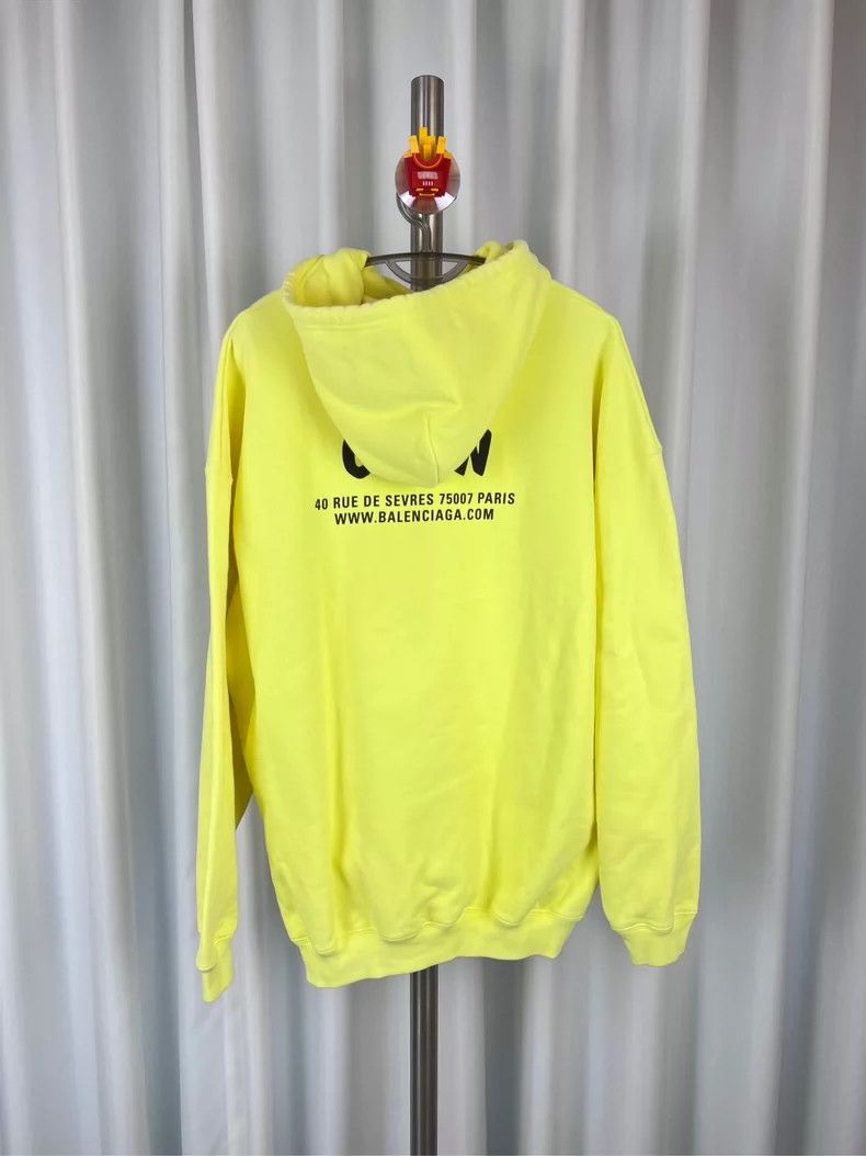 Balenciaga Balenciaga Crew letter printed hooded sweater Size US M / EU 48-50 / 2 - 2 Thumbnail