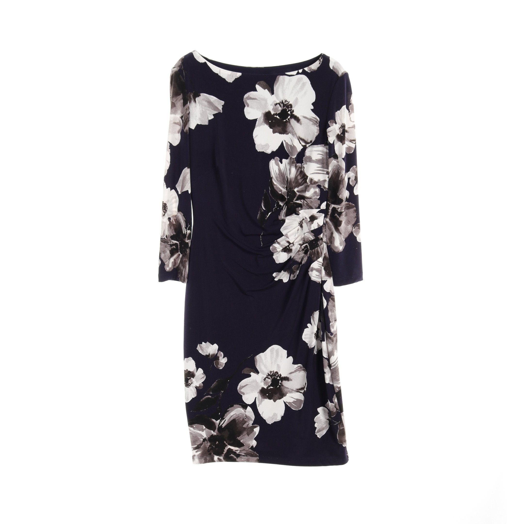 Ralph Lauren Ralph Lauren One Piece Floral Pattern Navy White Gray Size ONE SIZE - 1 Thumbnail
