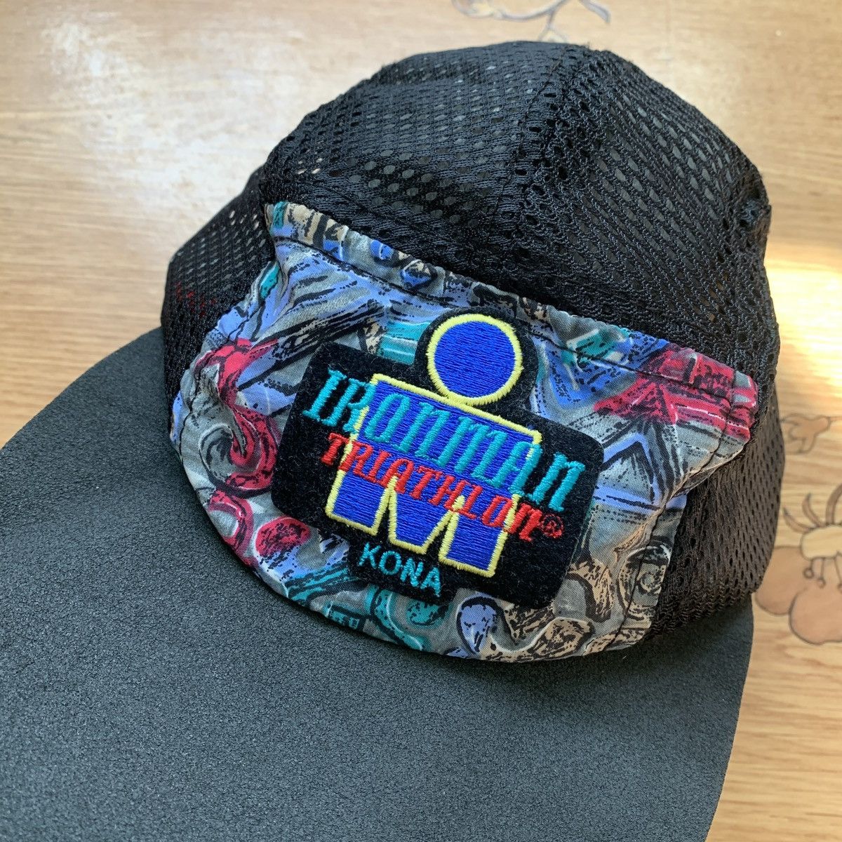 Vintage Vintage Ironman Triatlon Kona Cap Hat Size ONE SIZE - 4 Thumbnail