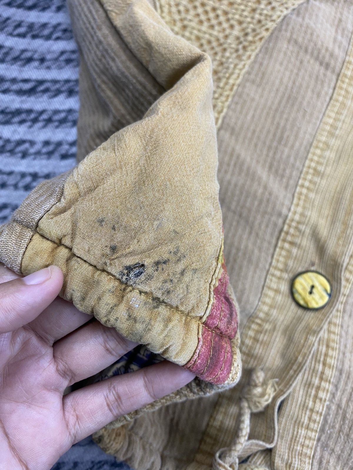 Japanese Brand Vtg Japanese Artisan Patchwork Utility Boho Boro Inspired Size US M / EU 48-50 / 2 - 8 Thumbnail