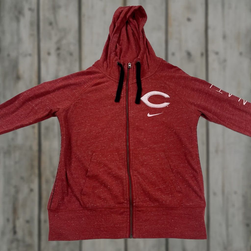 Nike Nike Sz S Hoodie MLB Cincinnati Reds Full Zip Unisex Adults Red Long Sleeve Zip Hoodie Sportswear Front Zip Nike NHL MLB Reds 90s? Size US S / EU 44-46 / 1 - 1 Thumbnail