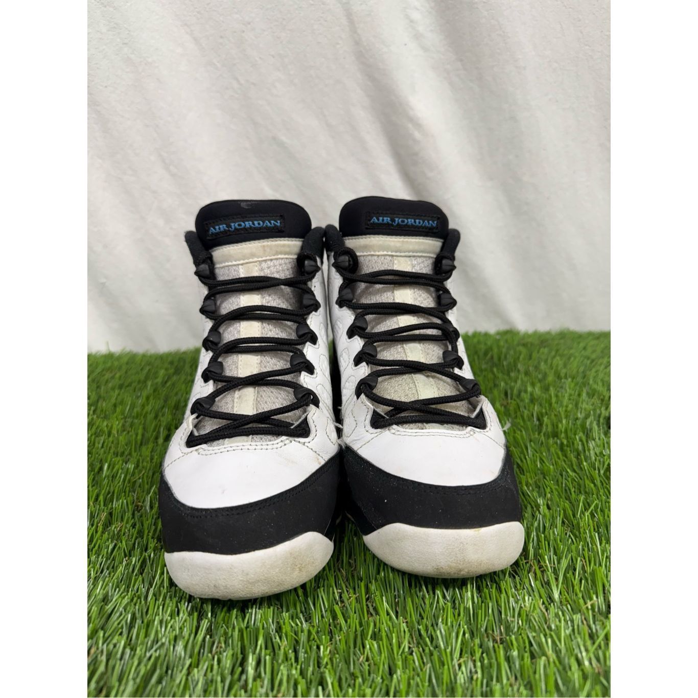 Jordan Brand Size 6Y / Womens 7.5 Jordan 9 Retro University Blue 302359-1 Size US 6 / EU 39 - 2 Thumbnail