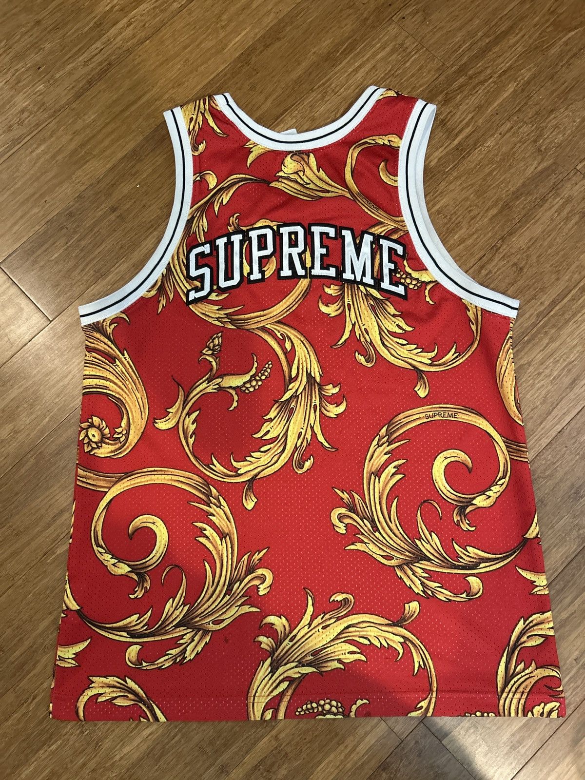 Nike × Supreme FW14 Foamposite Jersey Size US M / EU 48-50 / 2 - 3 Thumbnail