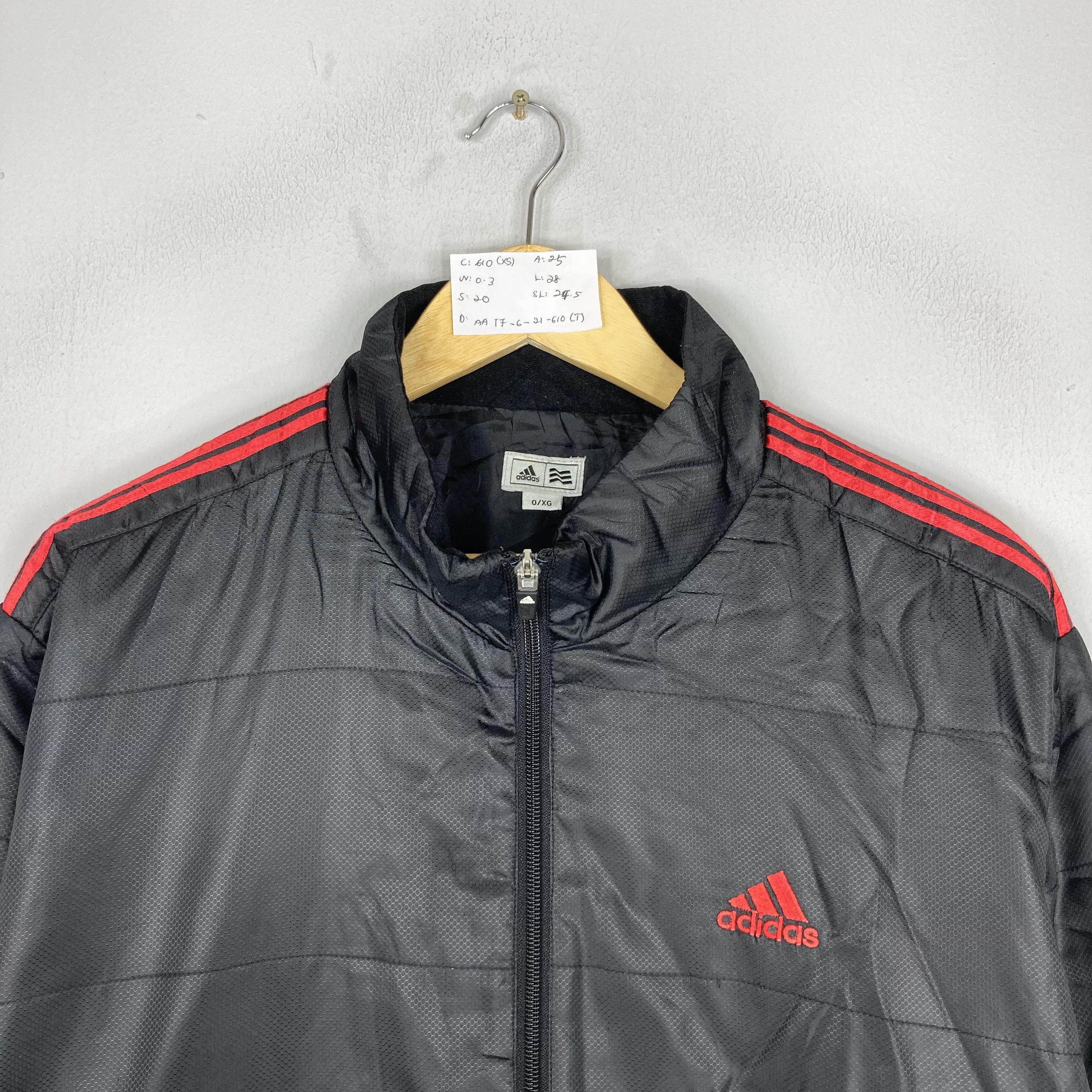 Adidas VINTAGE ADIDAS FULL ZIPPER JACKET EMBROIDERED LOGO Size US XS / EU 42 / 0 - 2 Thumbnail