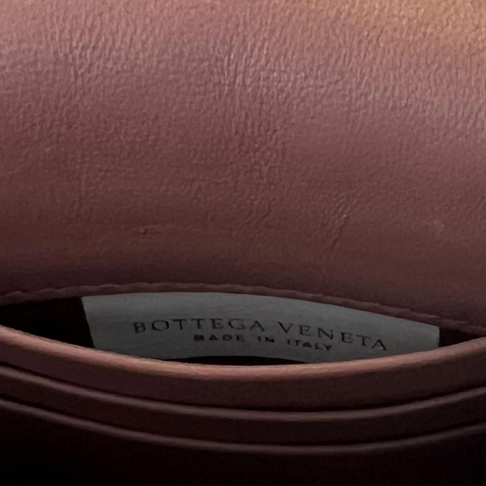 Bottega Veneta Bottega Veneta Intrecciato Chain Wallet Clutch Lavender Grey Size ONE SIZE - 5 Thumbnail