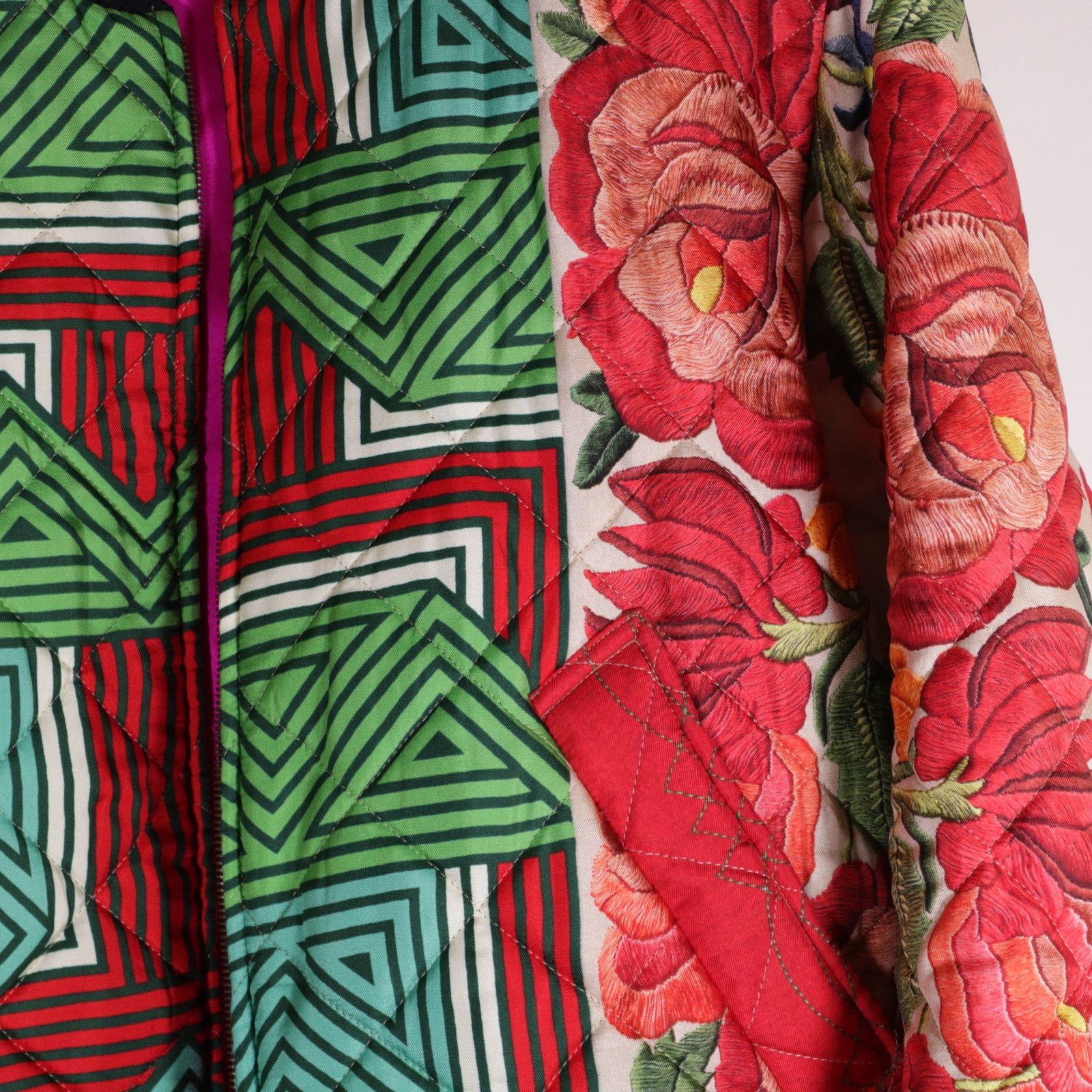 Pierre-Louis Mascia Pierre Louis Mascia Quilted Reversible Bomber Jacket Print Size US M / EU 48-50 / 2 - 4 Thumbnail