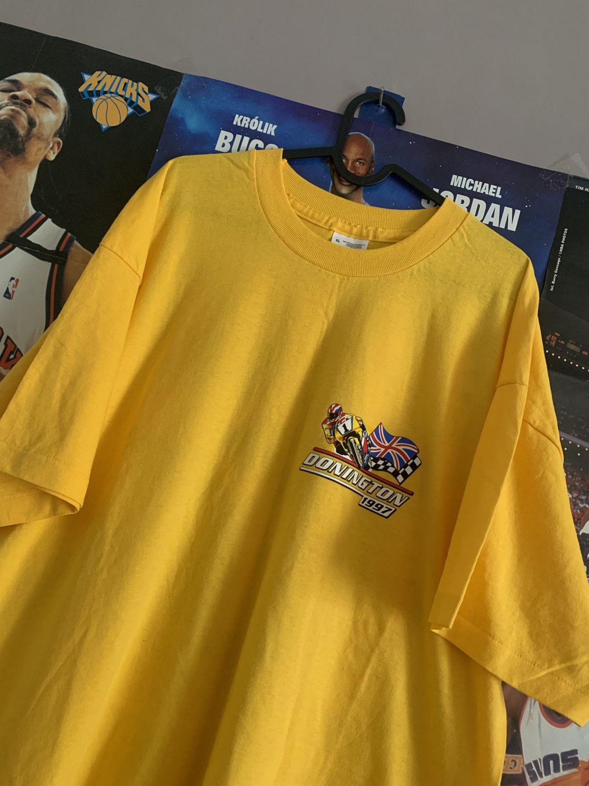 Other 1997 Vtg Donington British MotoGP Promo Single Stitch Tee Size US XL / EU 56 / 4 - 2 Thumbnail