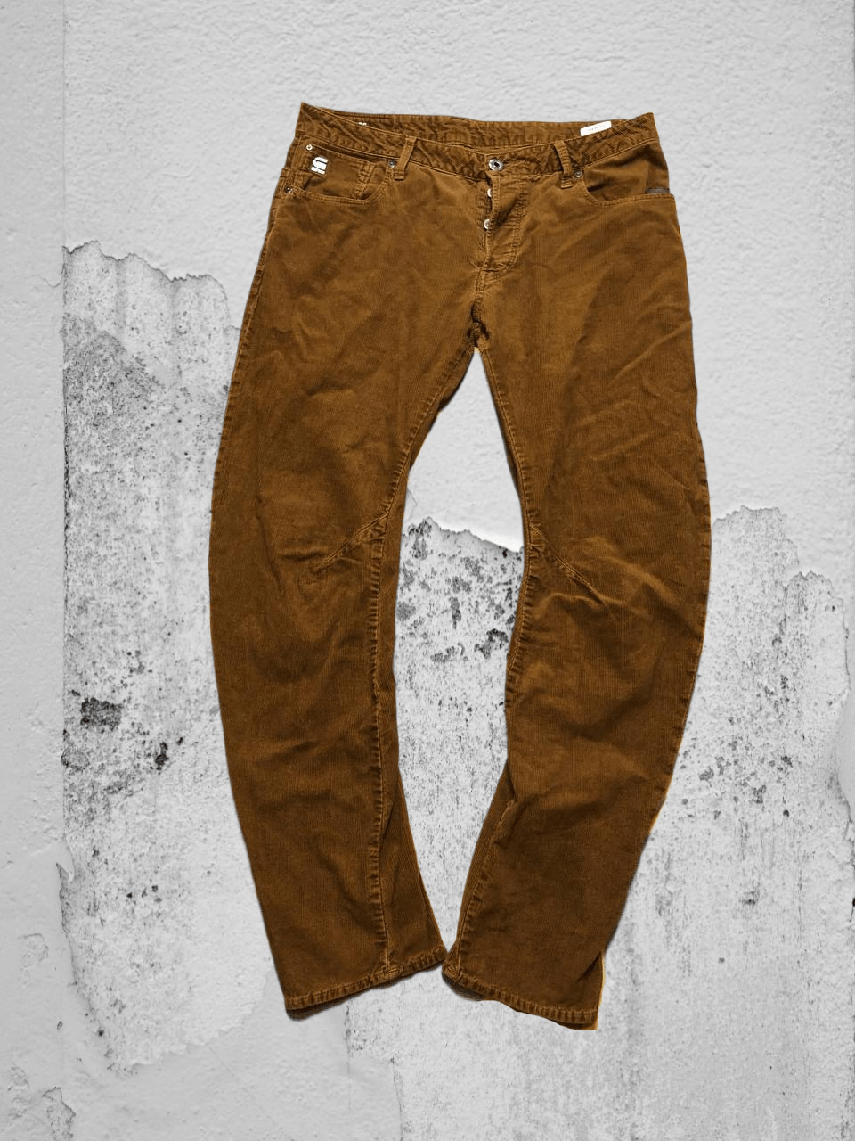 G-Star 3D slim Casual Velvet Pants G-Star Raw Y2K Streetwear Size US 34 / EU 50 - 1 Thumbnail
