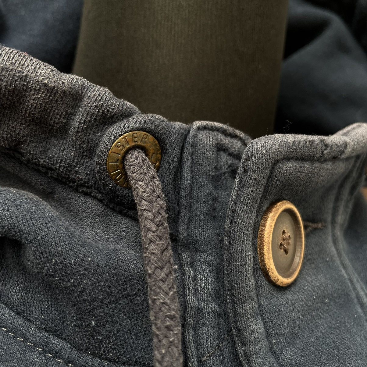 Hollister Y2K Hollister Button Hoodie Natural Sun Paded n Destroyed Size S / US 4 / IT 40 - 8 Thumbnail