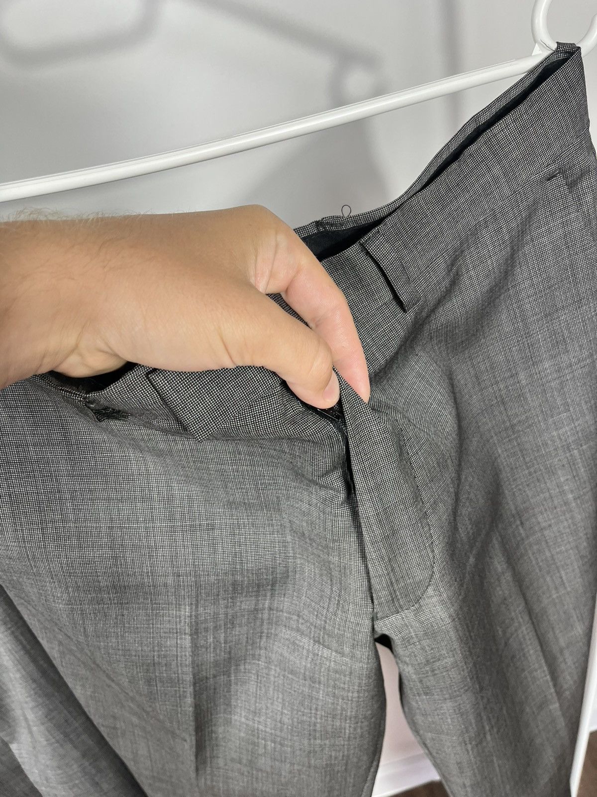 New & Lingwood New & Lingwood classic gray two piece suit blazer trousers Size 38R - 6 Thumbnail